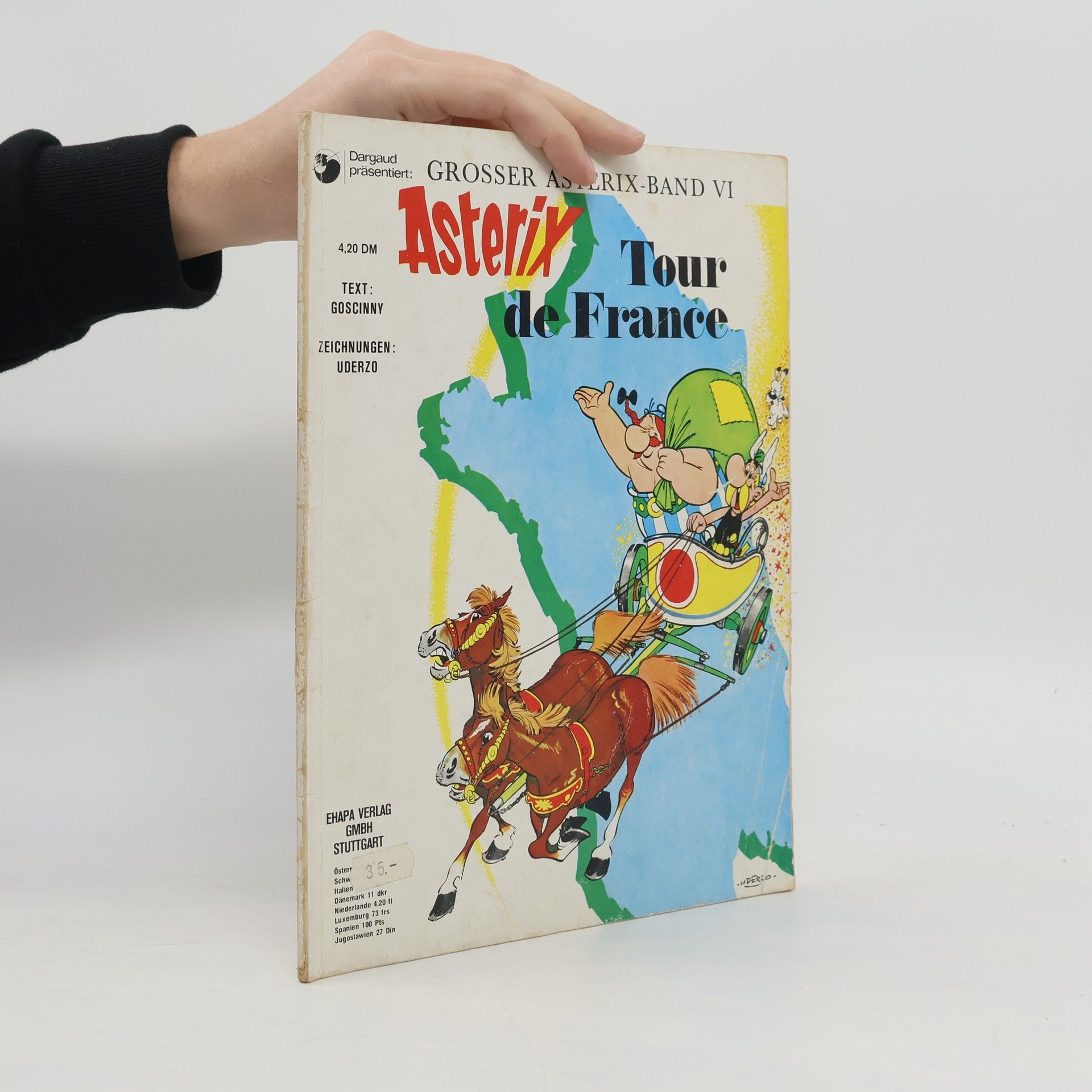 René Goscinny Asterix. Tour de France