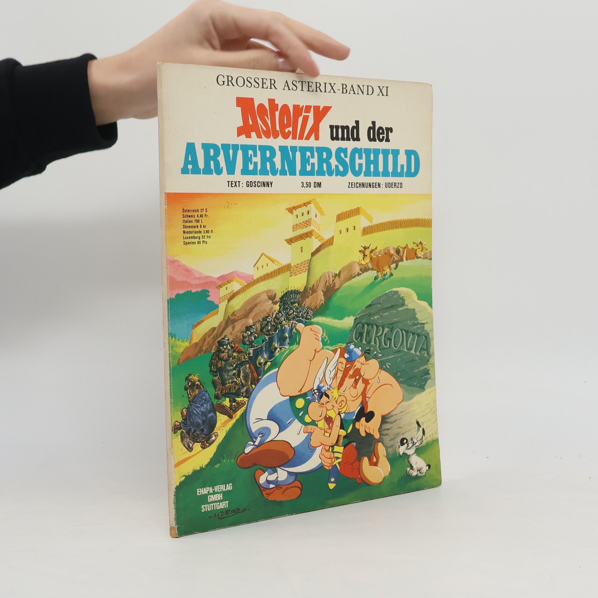 René Goscinny Grosser Asterix Band XI. Asterix und der Arvernerschild