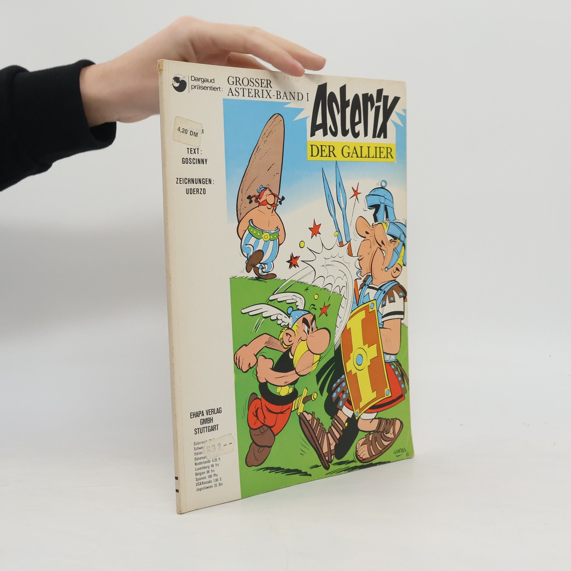 René Goscinny Grosser Asterix. Band 1. Asterix der Gallier