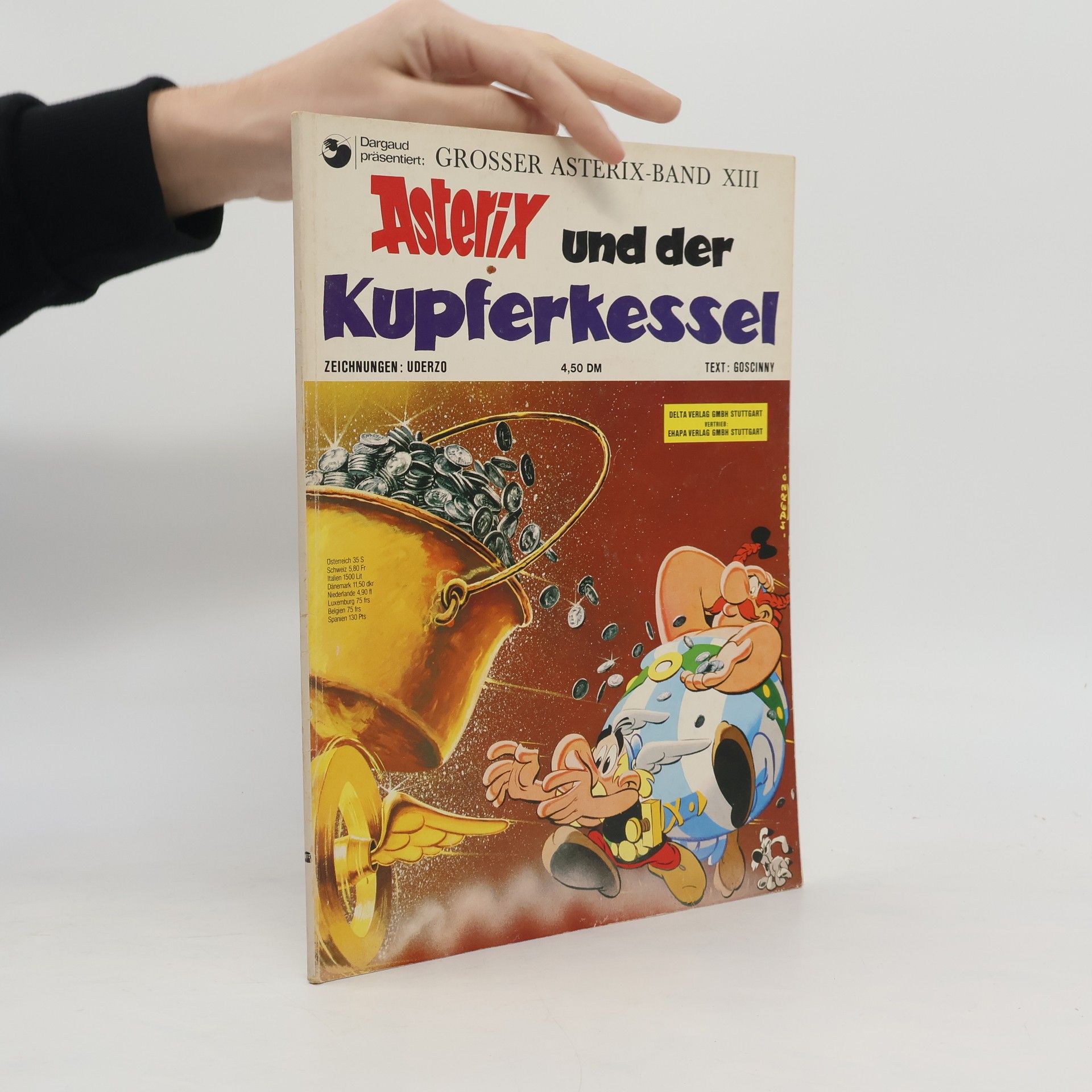 Albert Uderzo Asterix und der Kupferkessel