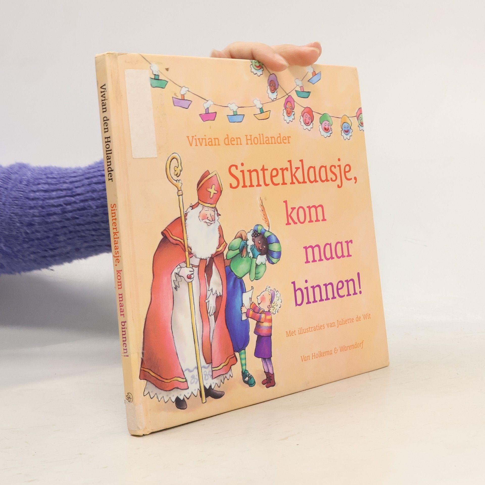 Vivian den Hollander Sinterklaasje, kom maar binnen! Druk 1, incl. kleurboekje