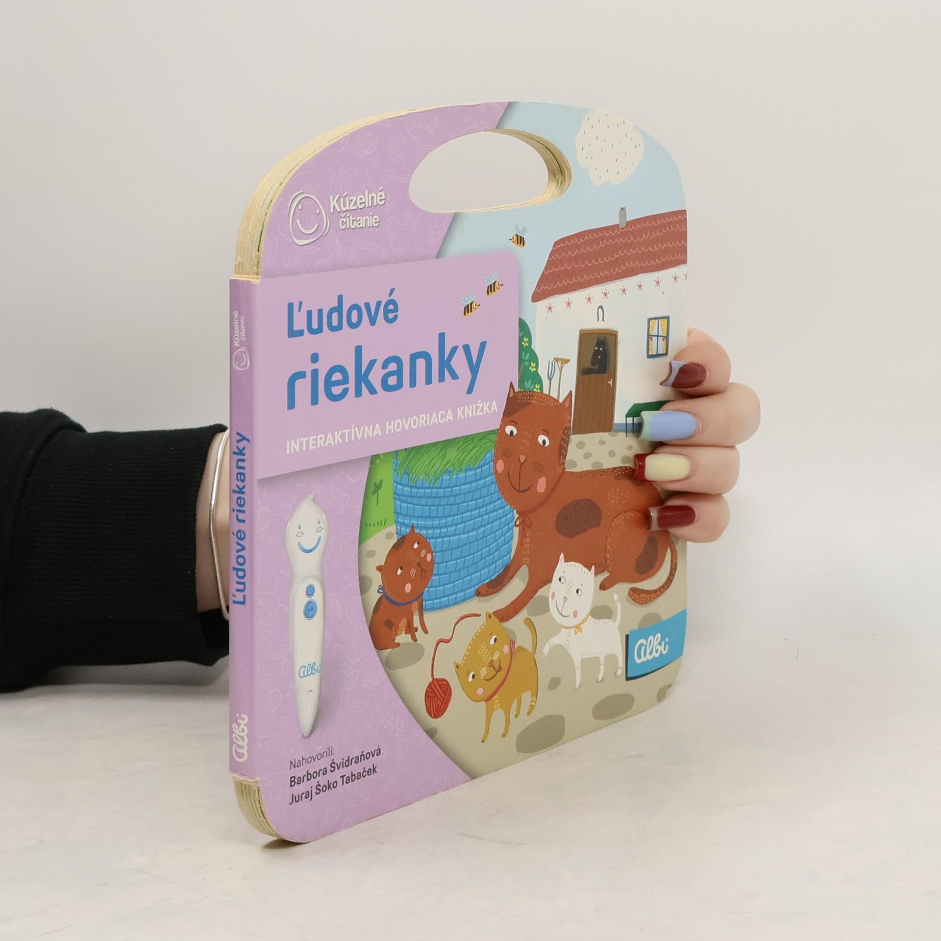 Katarína Makara L'udové riekanky: interaktívna hovoriaca knižka