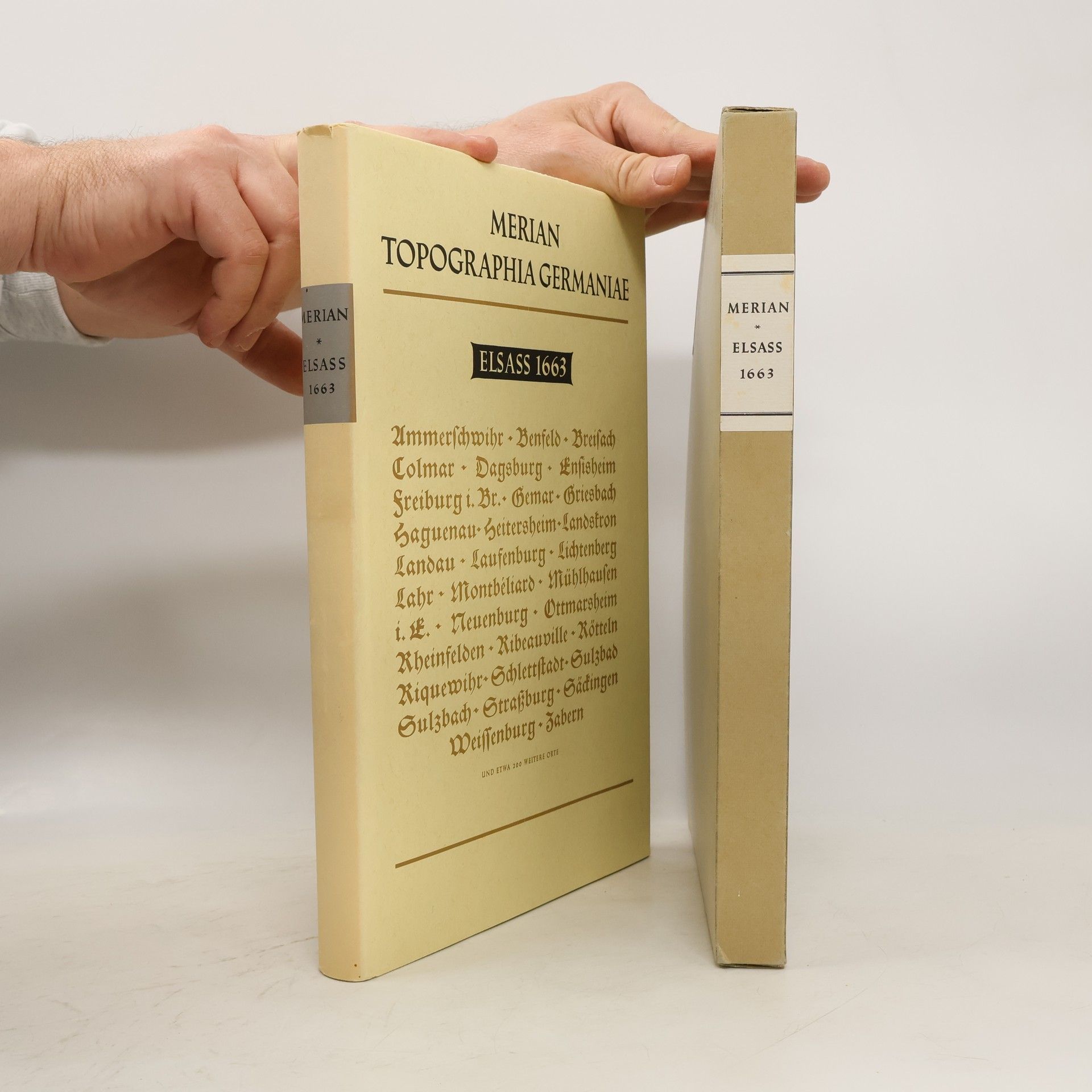Matthäus Merian Merian Topographia Germaniae Elsass 1663
