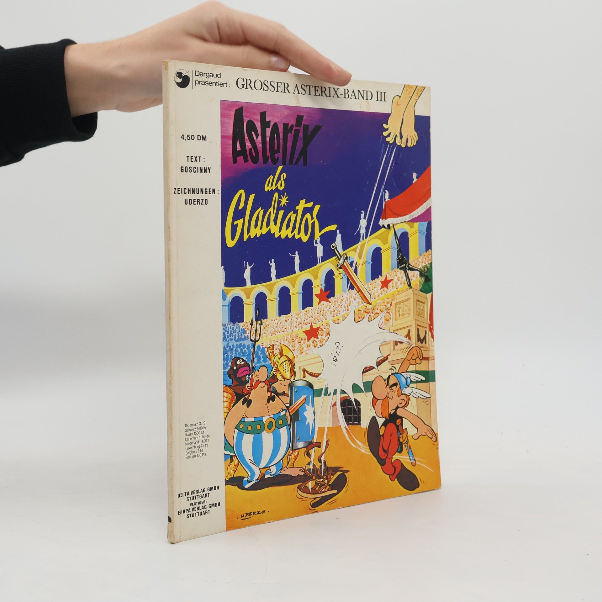 René Goscinny Asterix als Gladiator