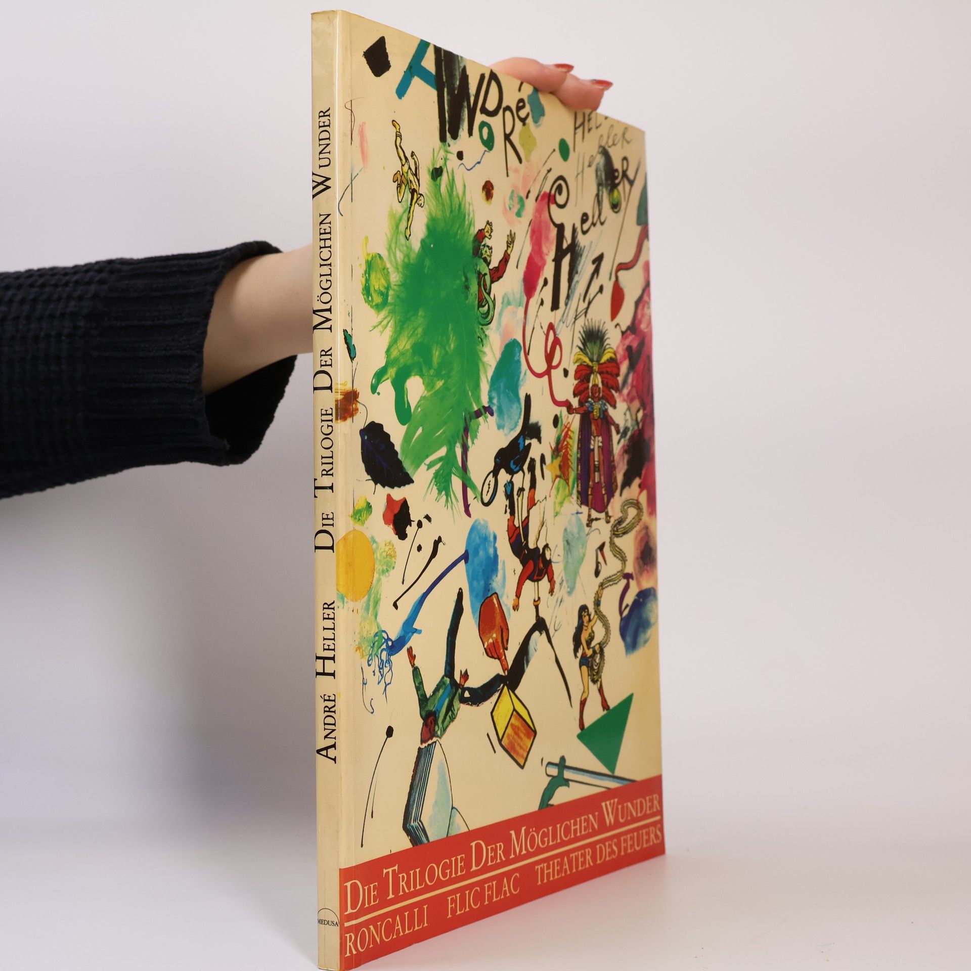 André Heller Die Trilogie der möglichen Wunder (nummeriertes exemplar)