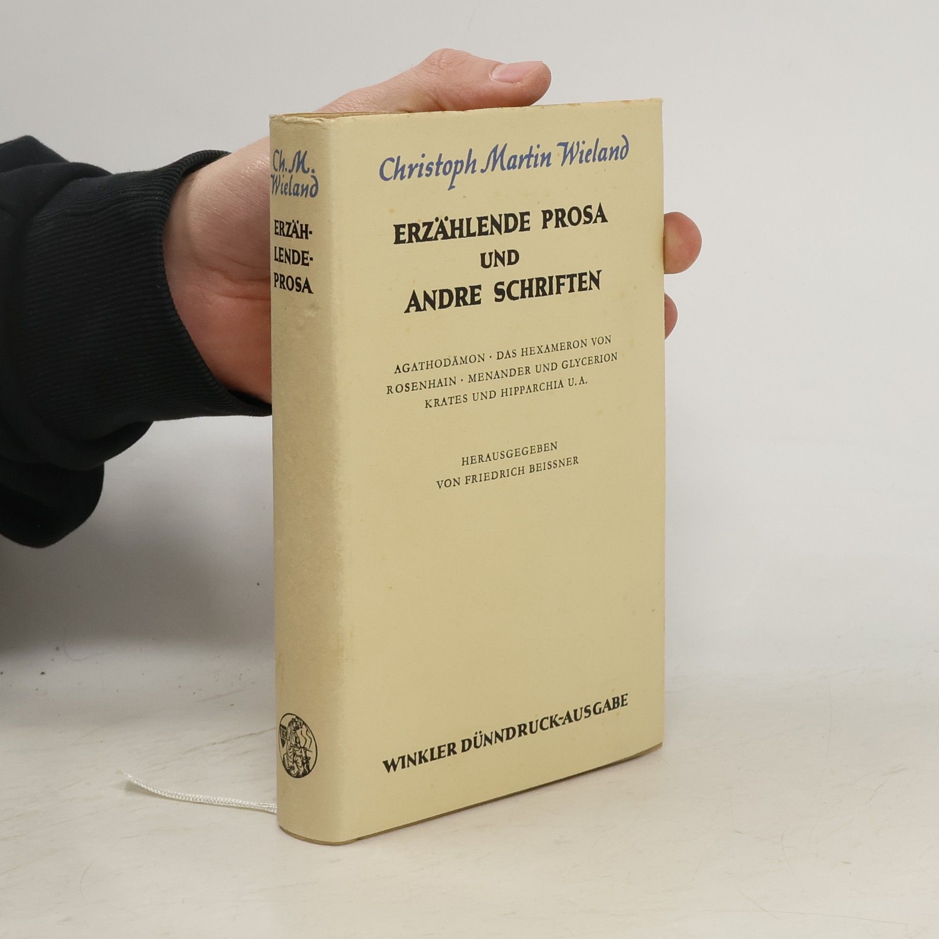 Erzählende Prosa und andere Schriften
