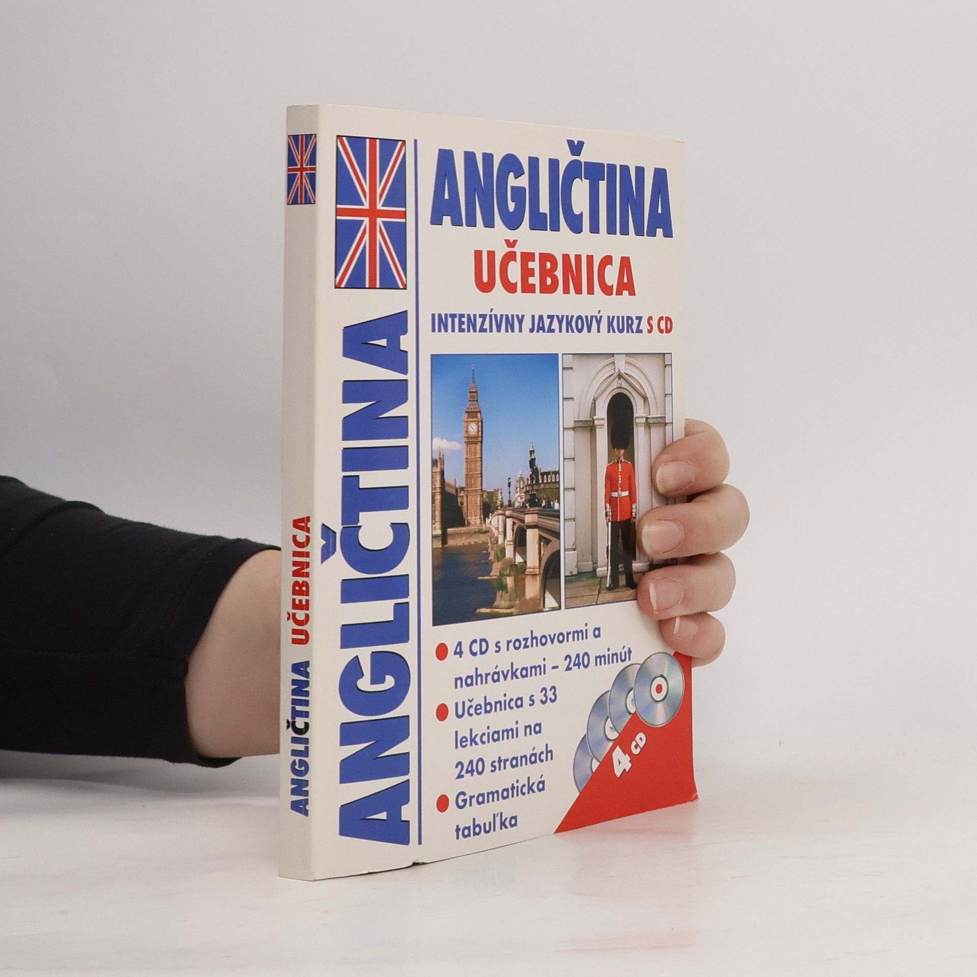 Antony Peck Angličtina : intenzívny jazykový kurz - učebnica, gramatická tabul´ka, 4 CD