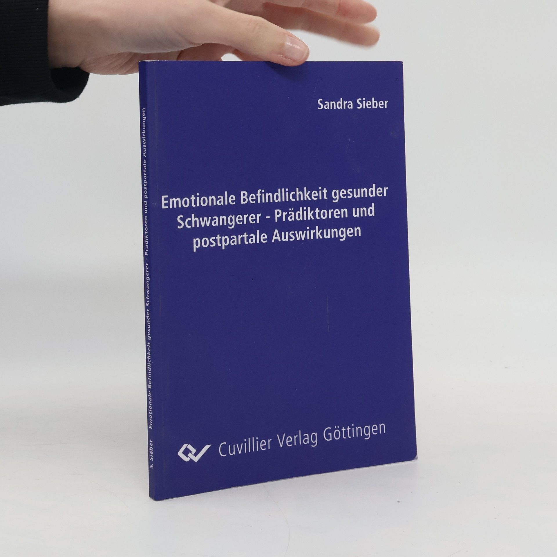 Sandra Sieber Emotionale Befindlichkeit gesunder Schwangerer