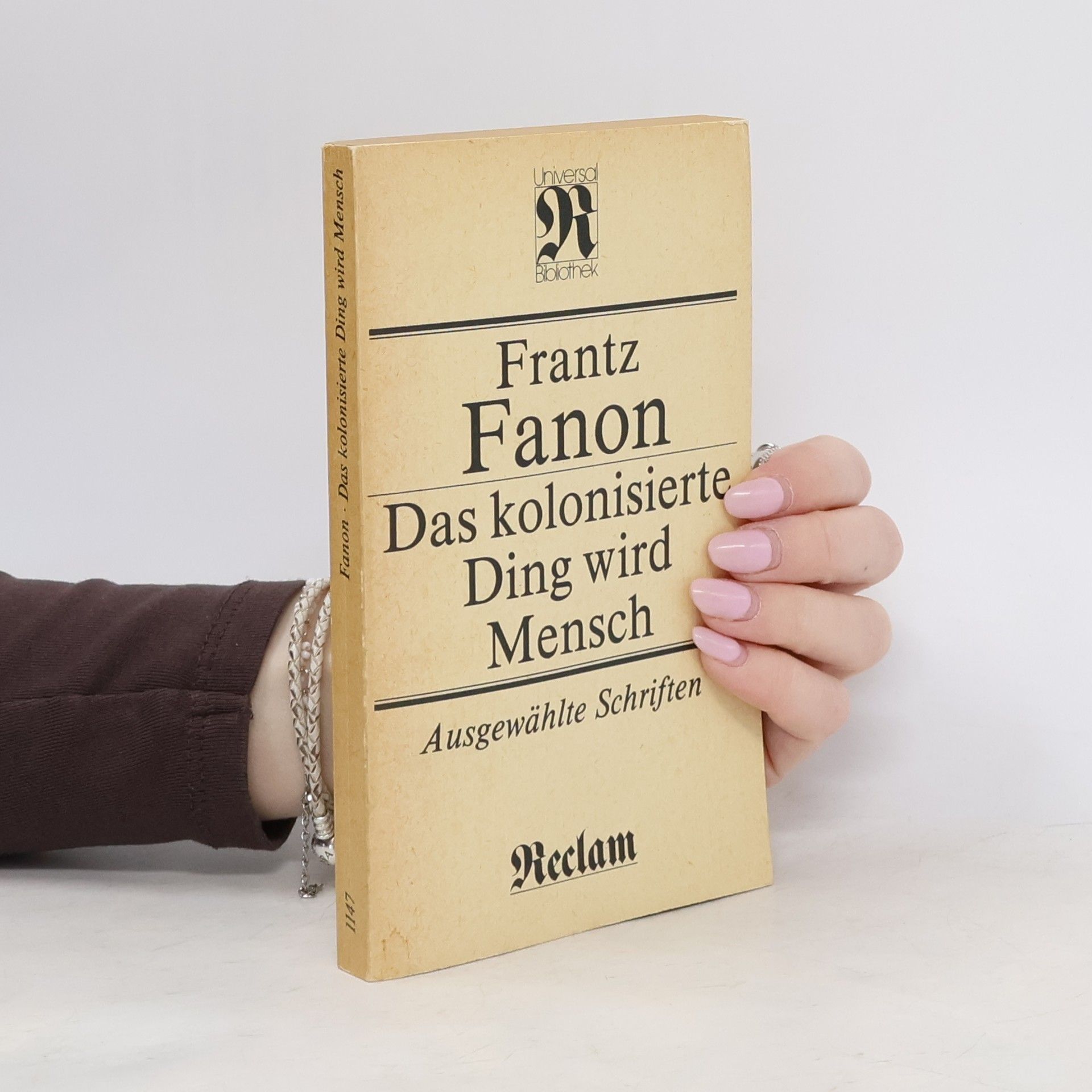 Das kolonisierte Ding wird Mensch