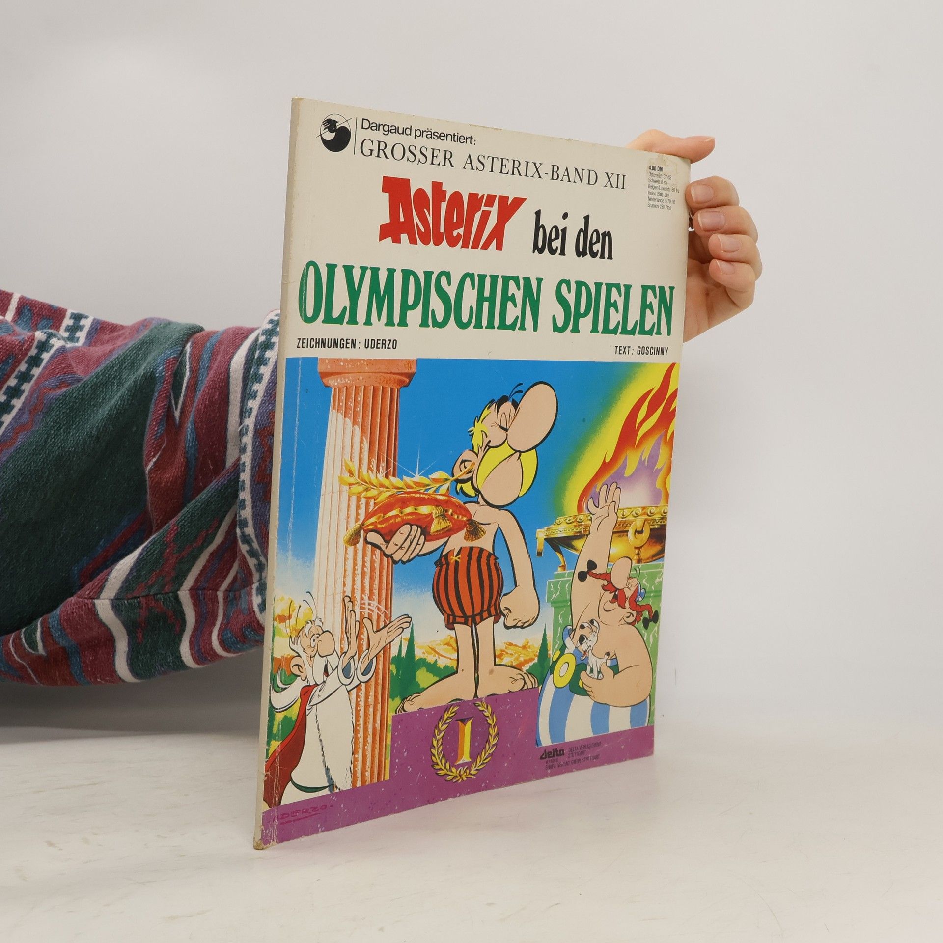 René Goscinny Asterix bei den Olympischen Spielen 12