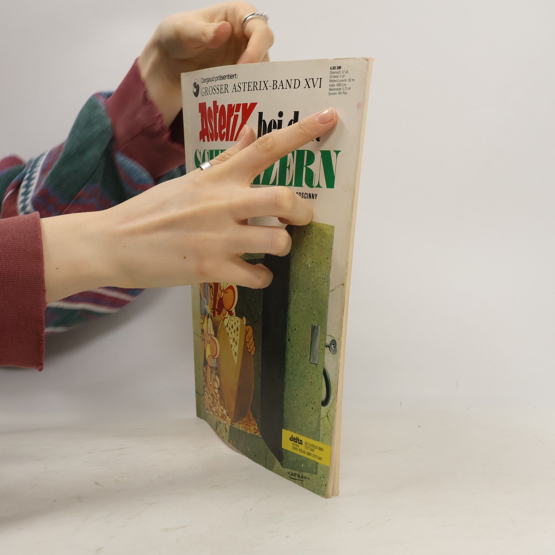 René Goscinny Asterix 16: Asterix bei den Schweizern