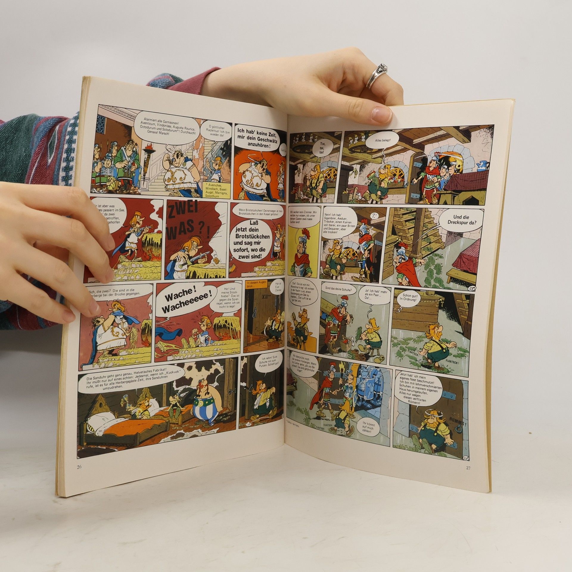 René Goscinny Asterix 16: Asterix bei den Schweizern