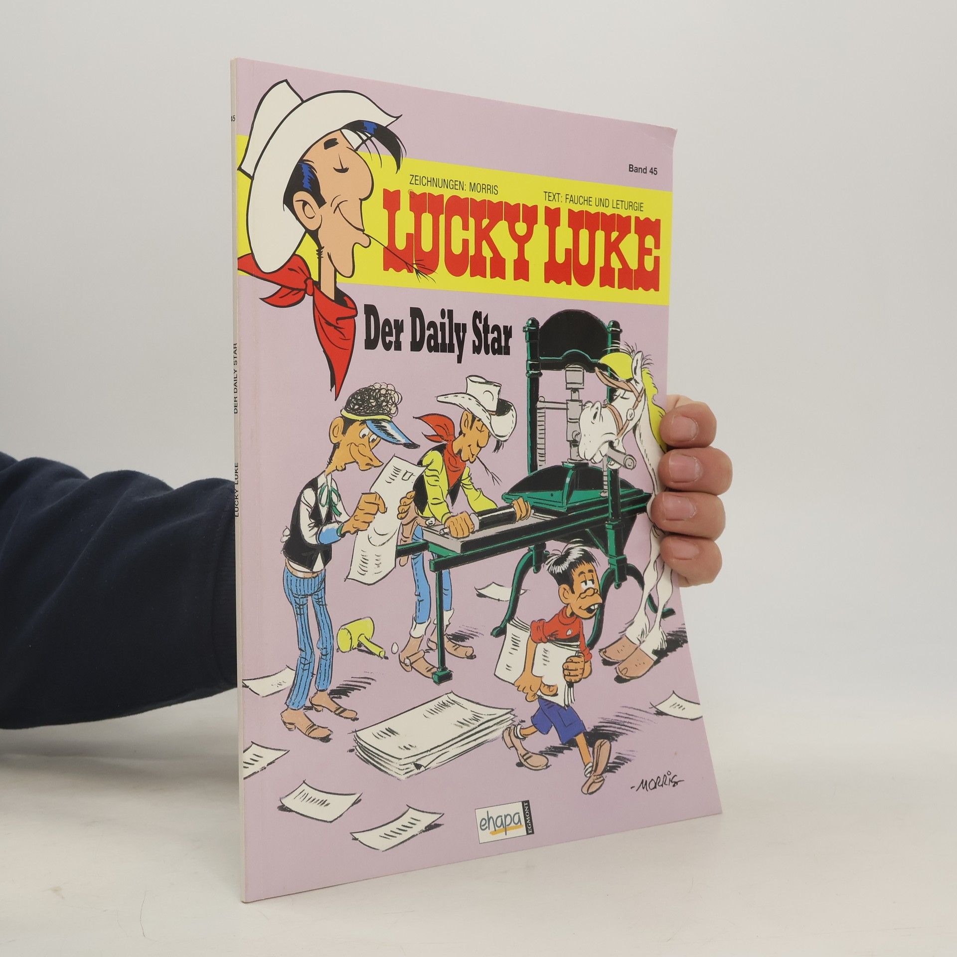 Xavier Fauche Der Daily Star / Lucky Luke Bd.45
