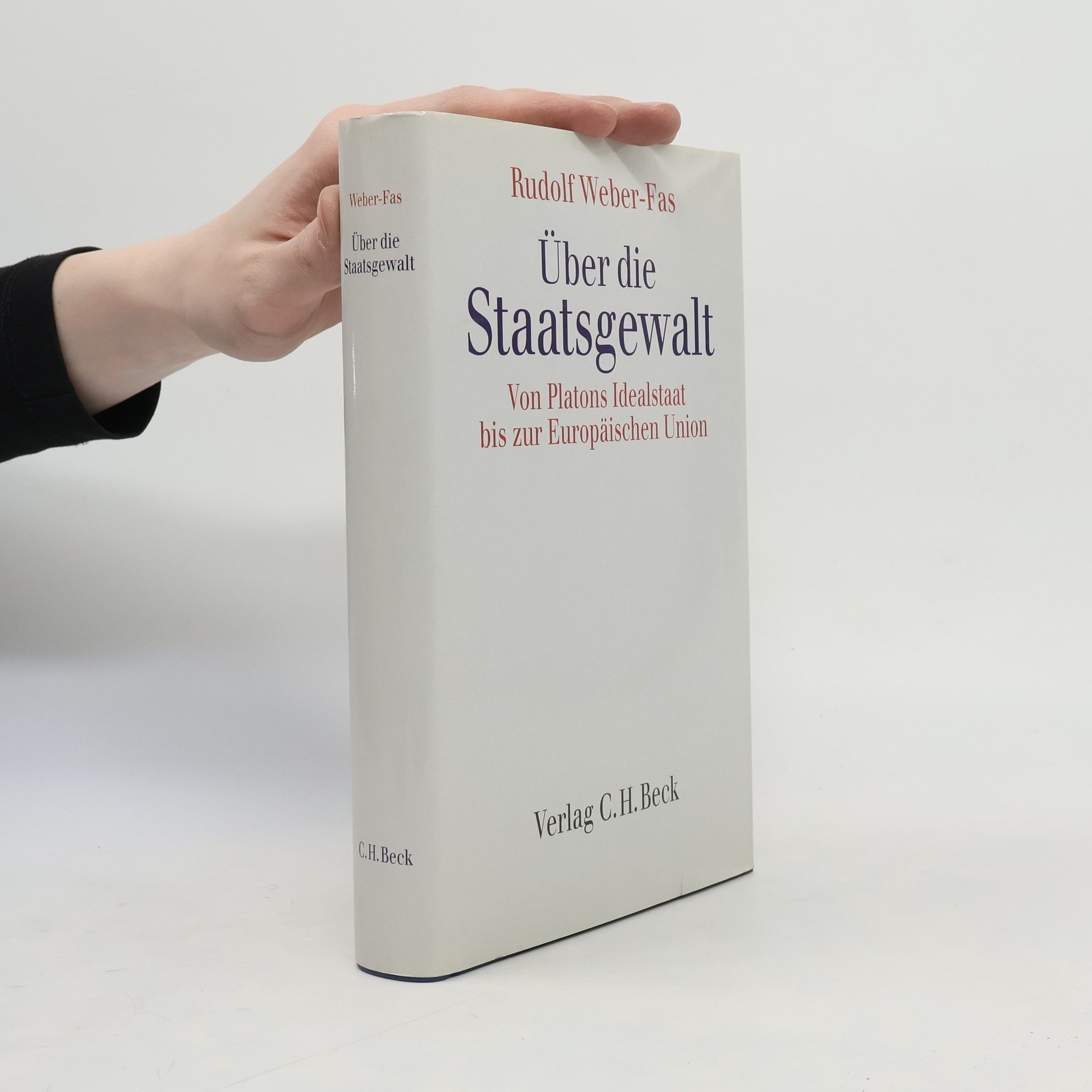 Rudolf Weber Über die Staatsgewalt
