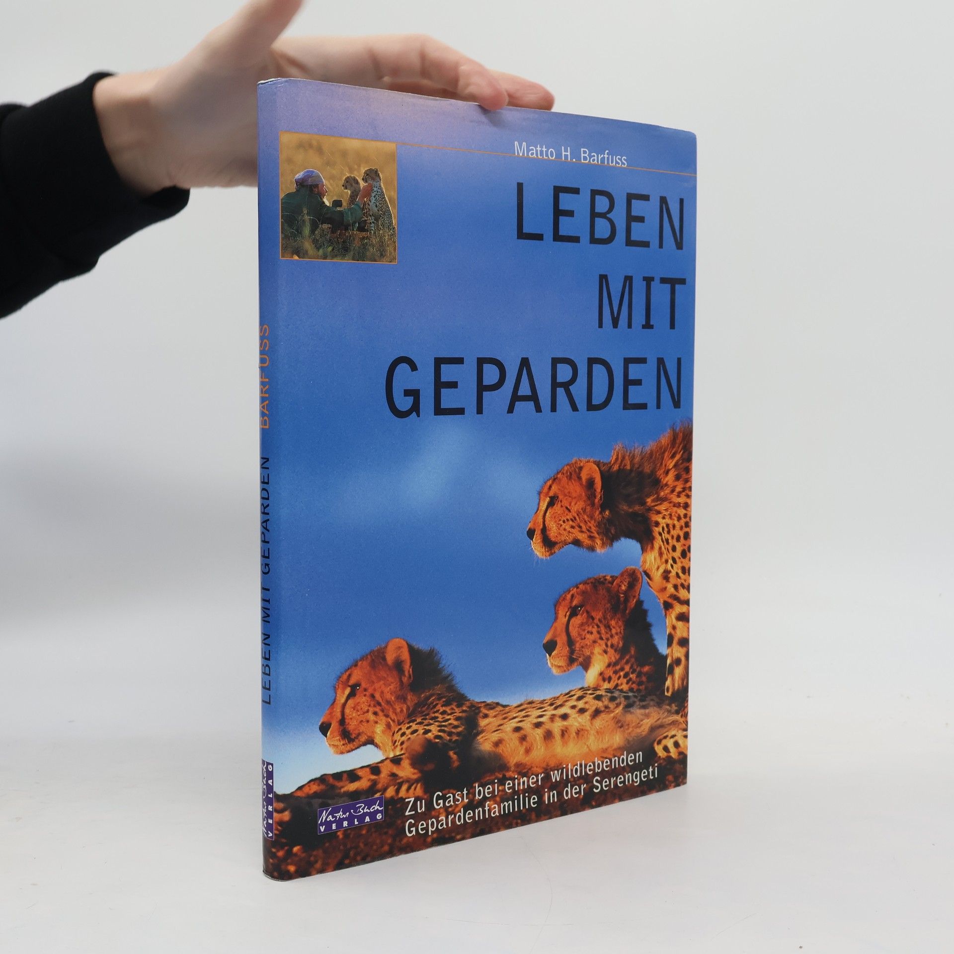 Matto Barfuss Leben mit Geparden