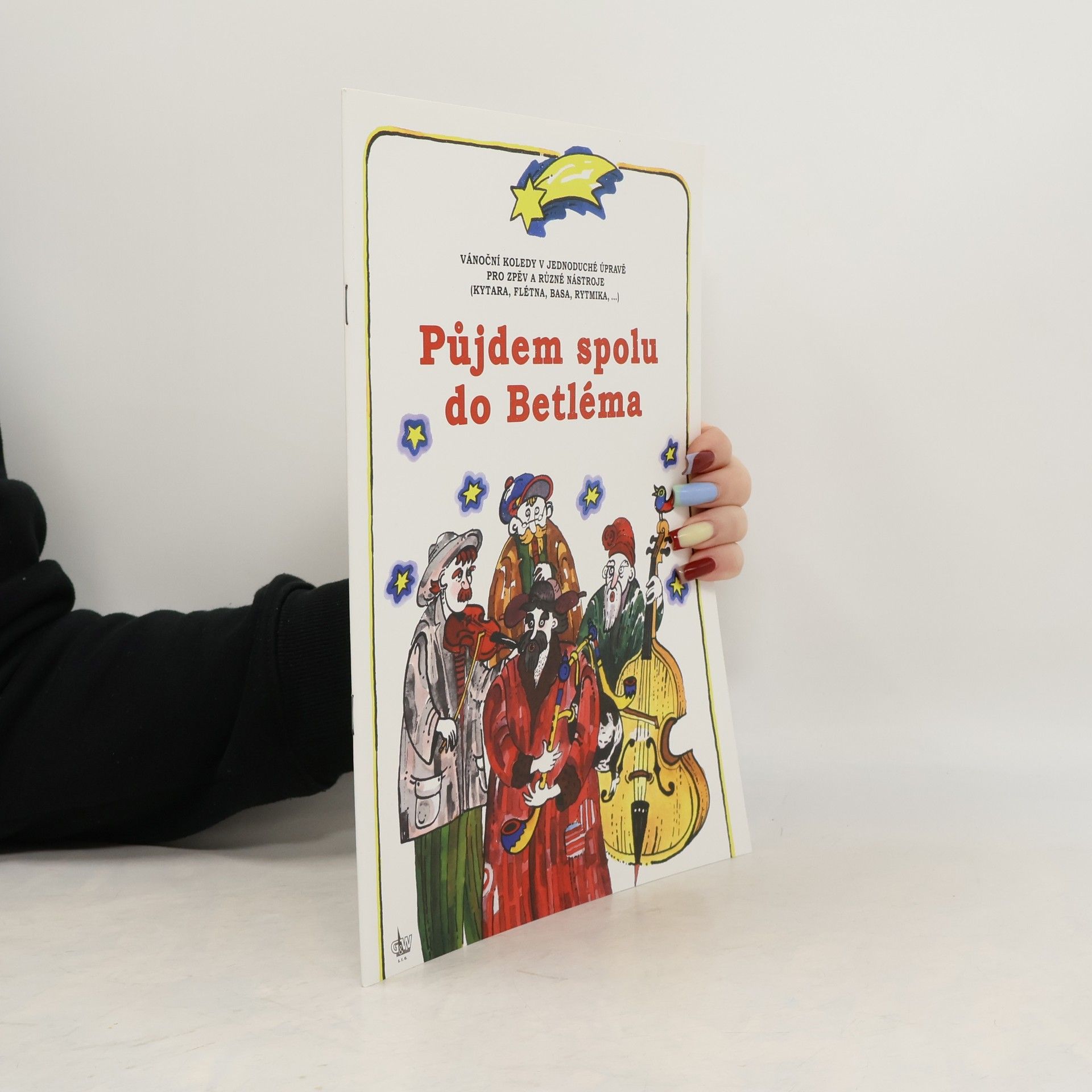 Miroslav Ošanec Půjdem spolu do Betléma. Vánoční koledy v jednoduché úpravě pro zobcovou flétnu, kytaru a zpěv
