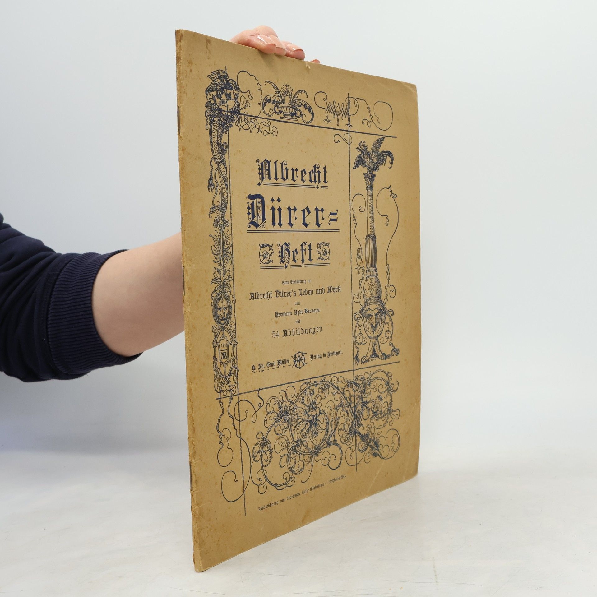 Hermann Uhde-Bernays Albrecht Dürer Heft