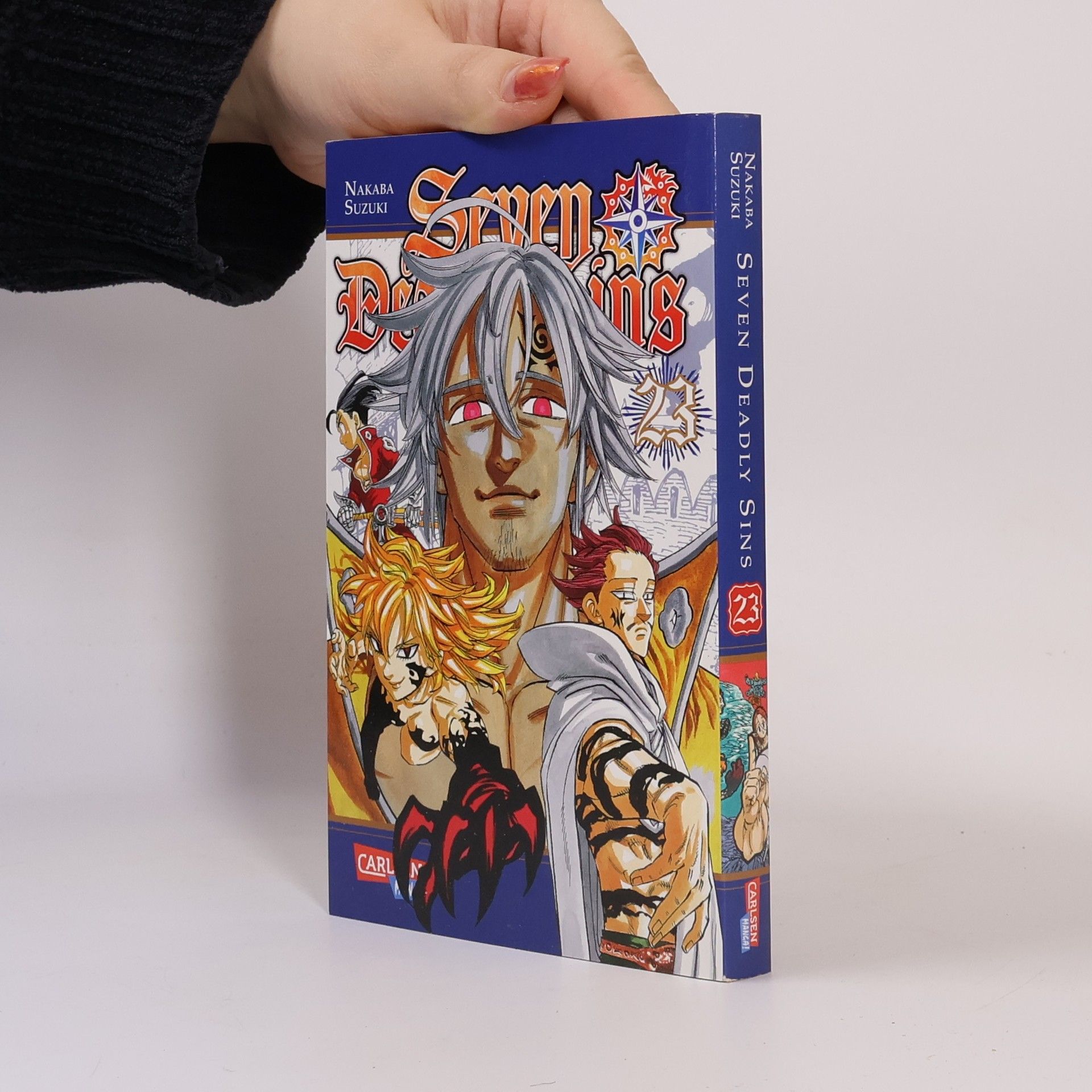 Nakaba Suzuki Seven deadly sins 23
