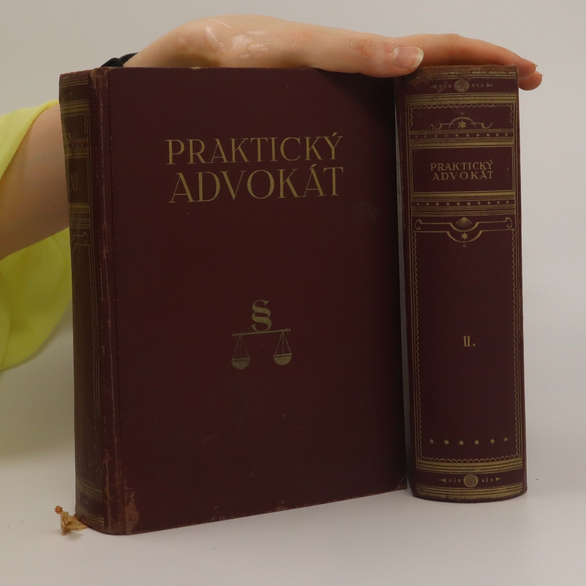 Eduard Benda Praktický advokát I. a II. svazek