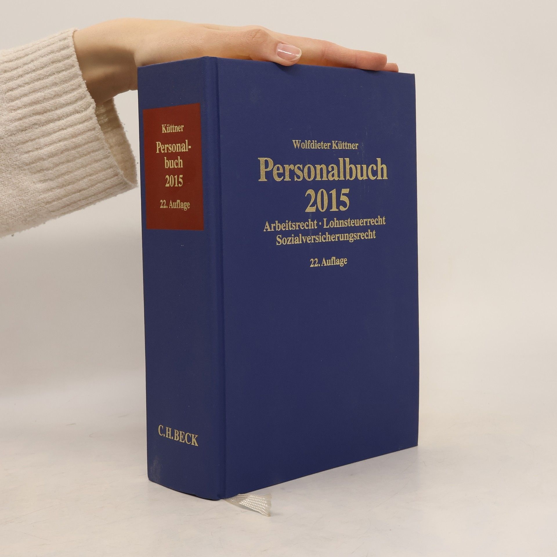 Wolfdieter Küttner Personalbuch 2015