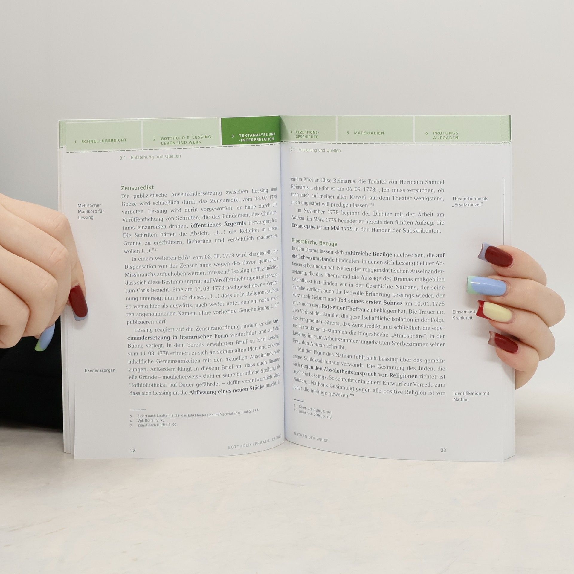 Thomas Möbius Textanalyse und Interpretation zu Gotthold Ephraim Lessing, Nathan der Weise