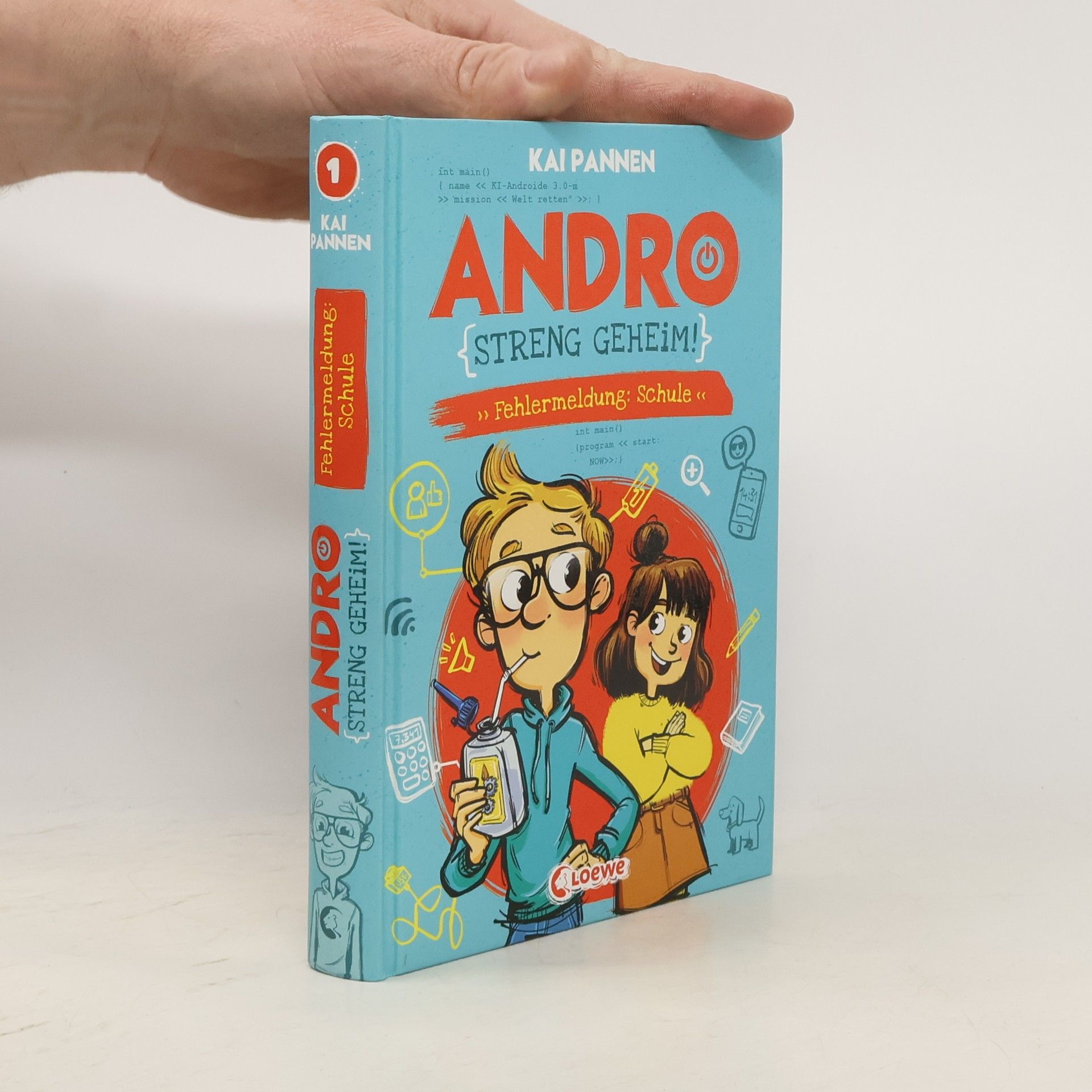 Kai Pannen Andro, streng geheim! (Band 1) - Fehlermeldung: Schule