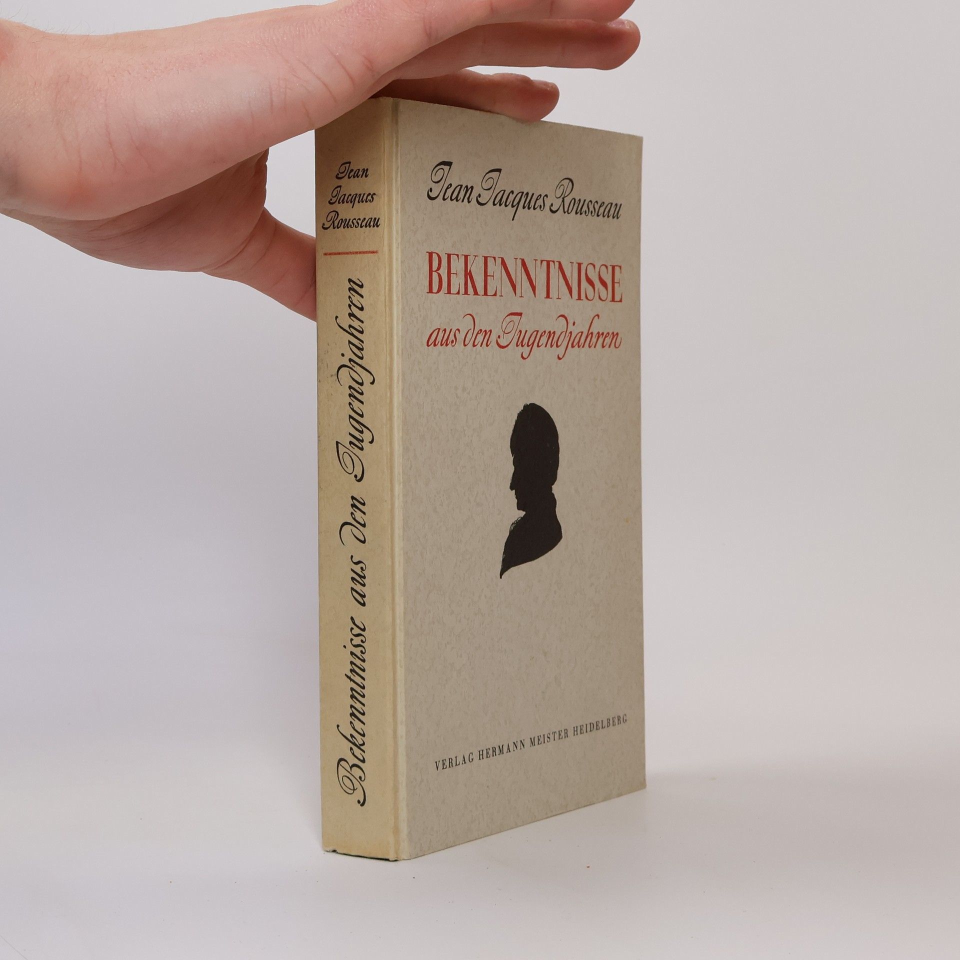 Jean-Jacques Rousseau Bekenntnisse aus den Jugendjahren