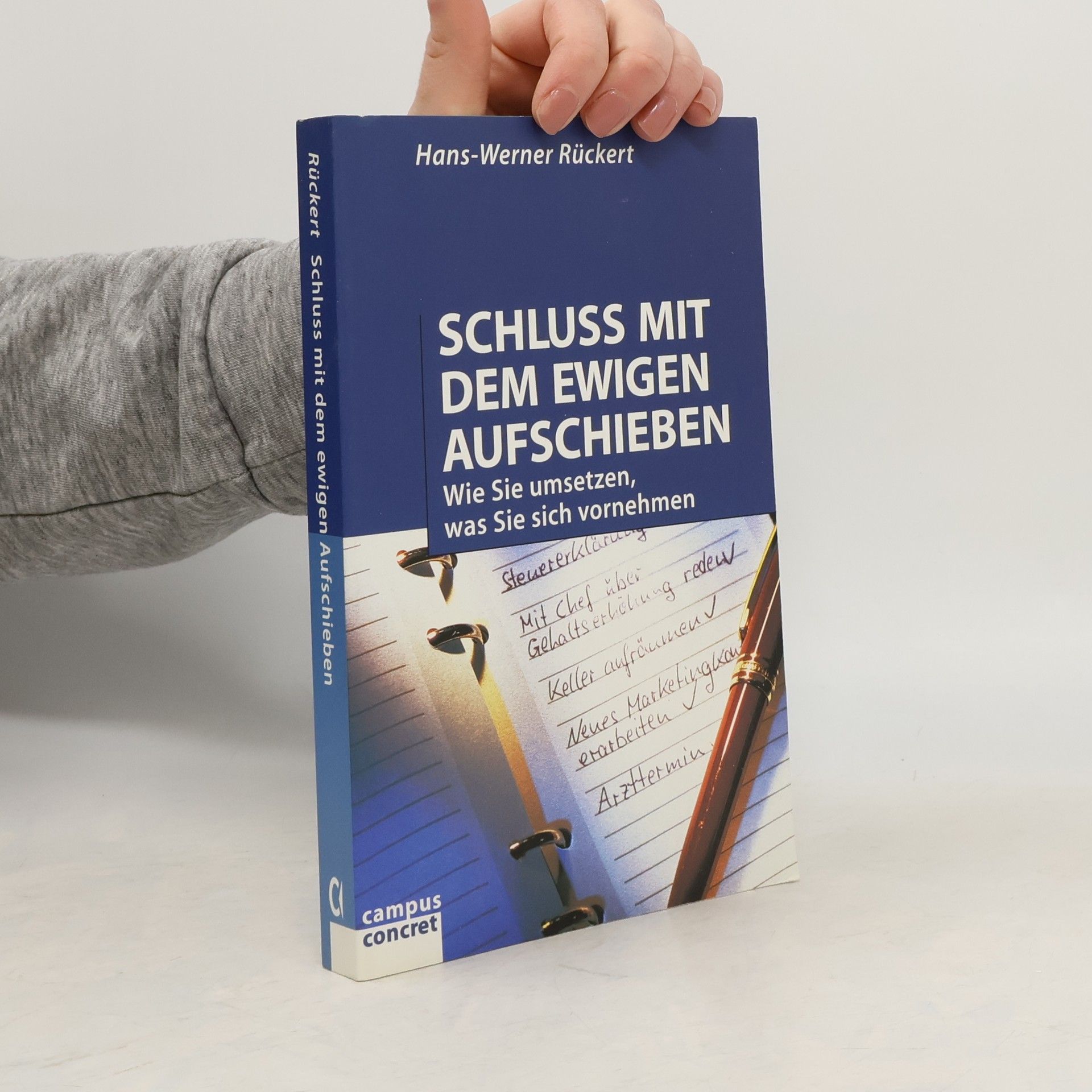 Hans-Werner Wahl Schluss mit dem ewigen Aufschieben