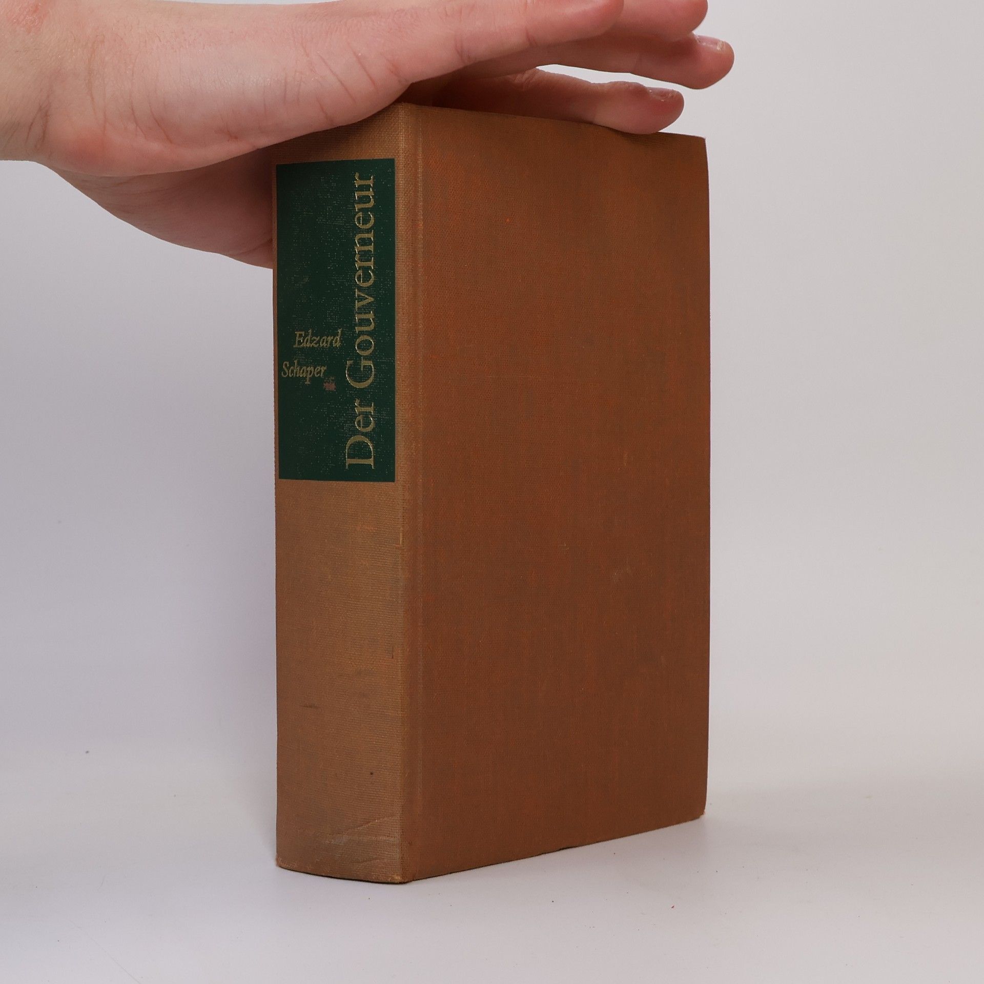 Edzard Schaper Der Gouverneur