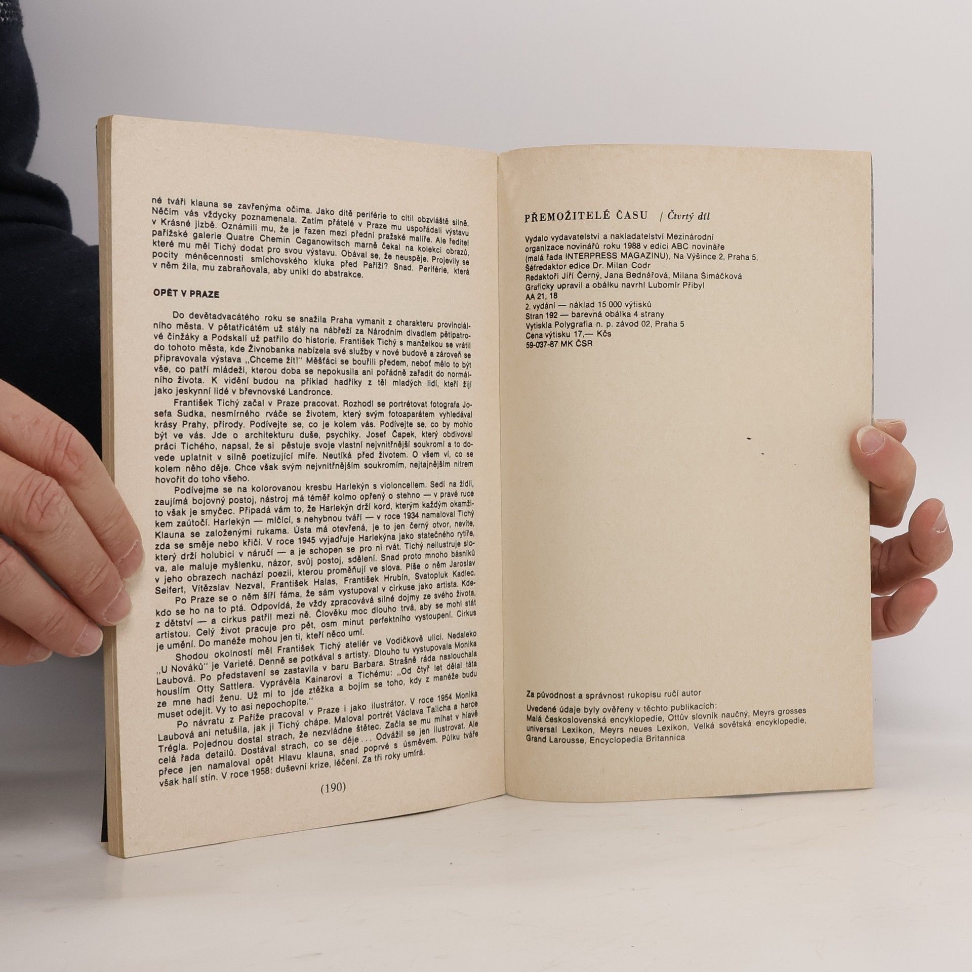 Collectif d'auteurs Přemožitelé času 4