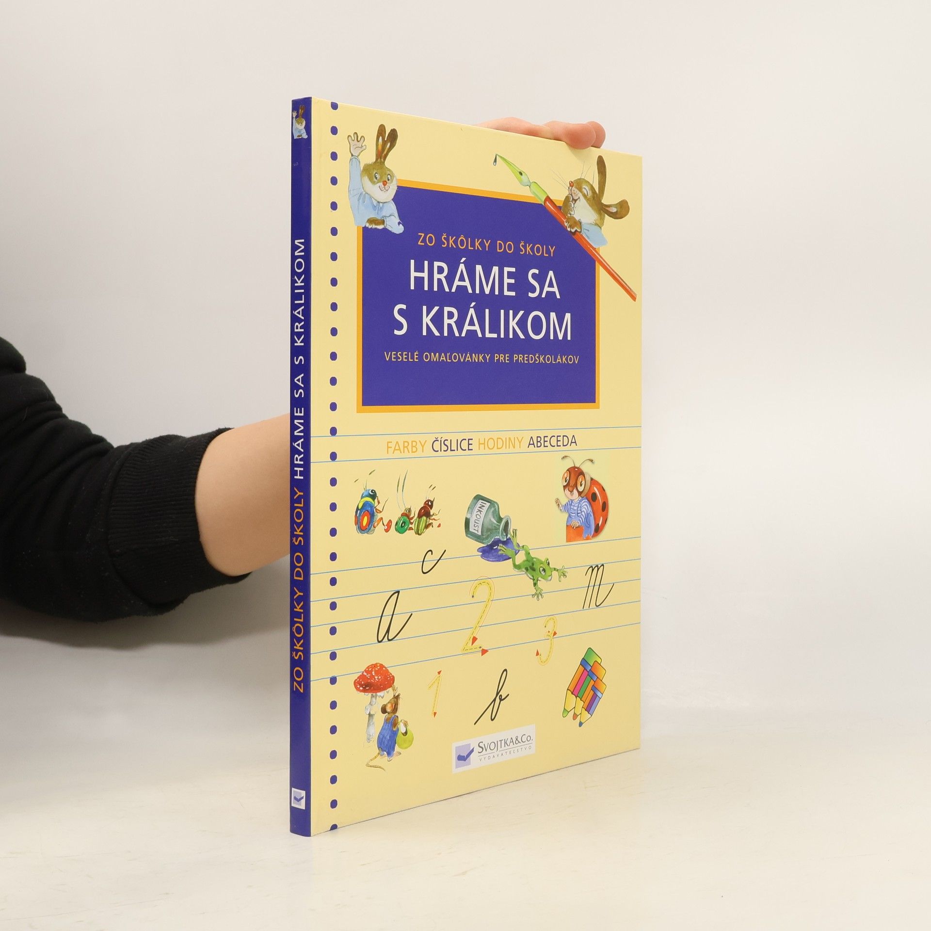 Dagmar Košková Hráme sa s králikom. Veselé omaľovánky pre predškolákov