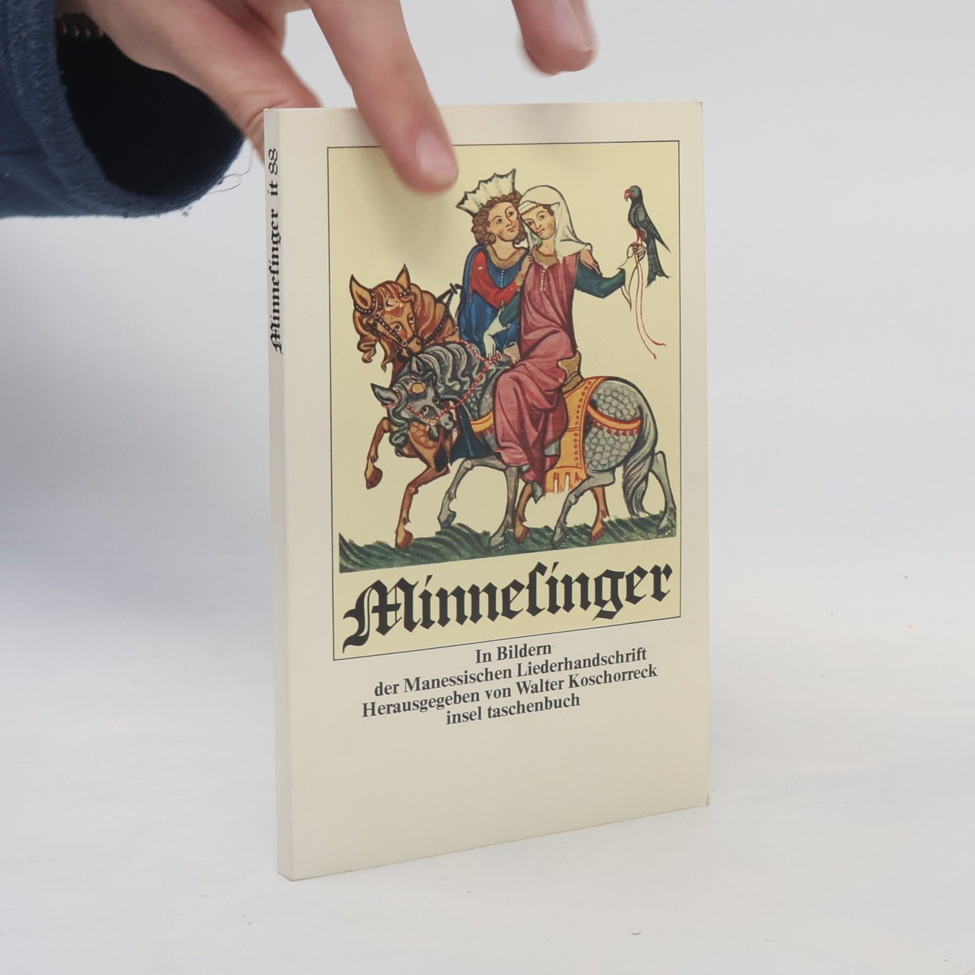 Walter Koschorreck Minnesinger in Bildern der Manessischen Liederhandschrift