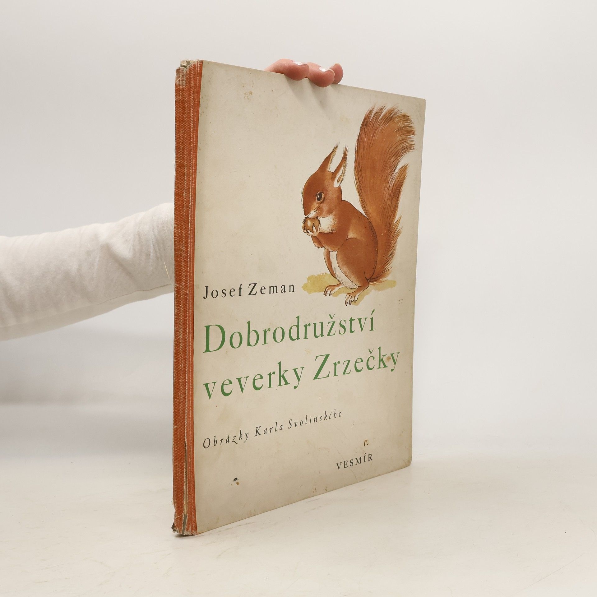 Josef Zeman Dobrodružství veverky Zrzečky