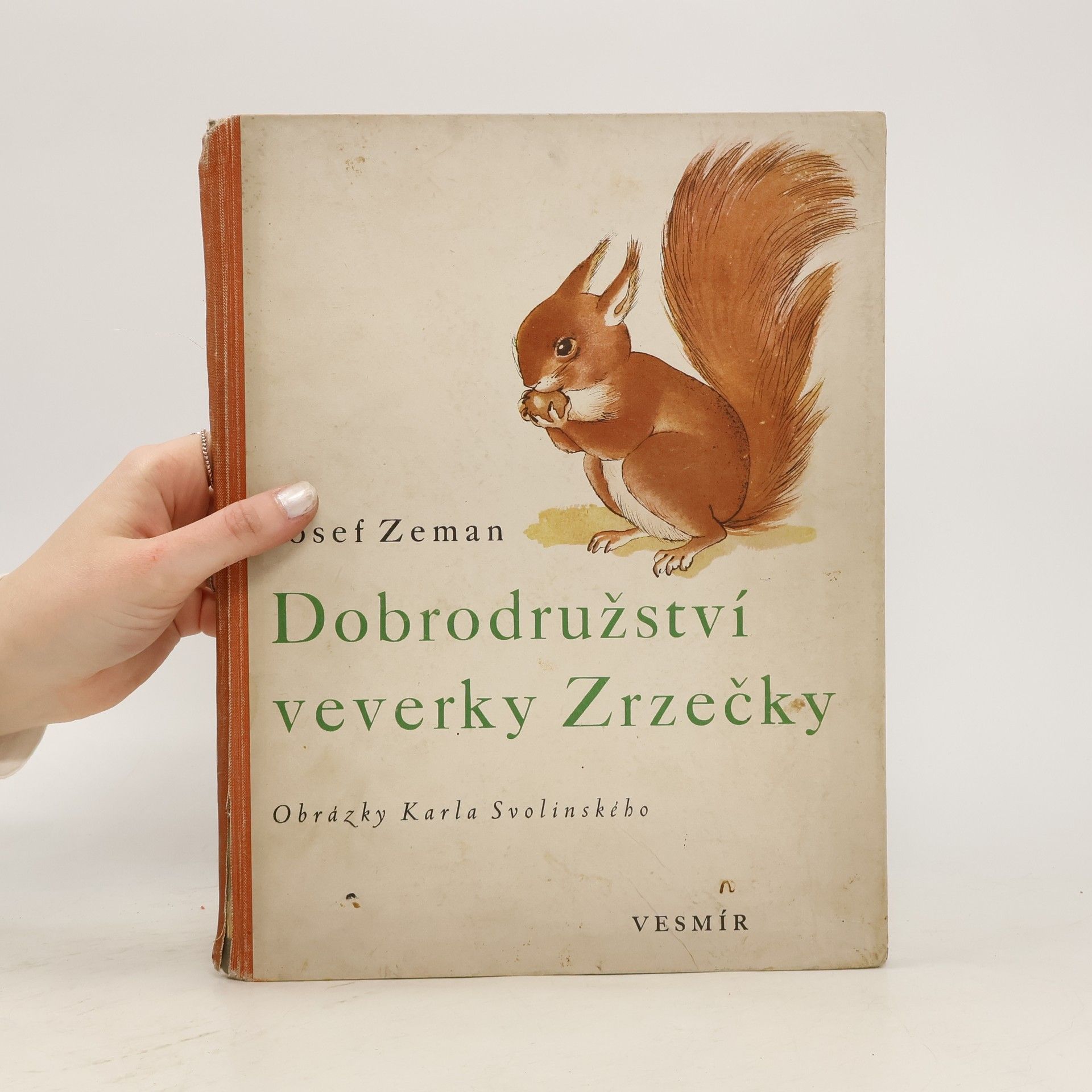 Josef Zeman Dobrodružství veverky Zrzečky
