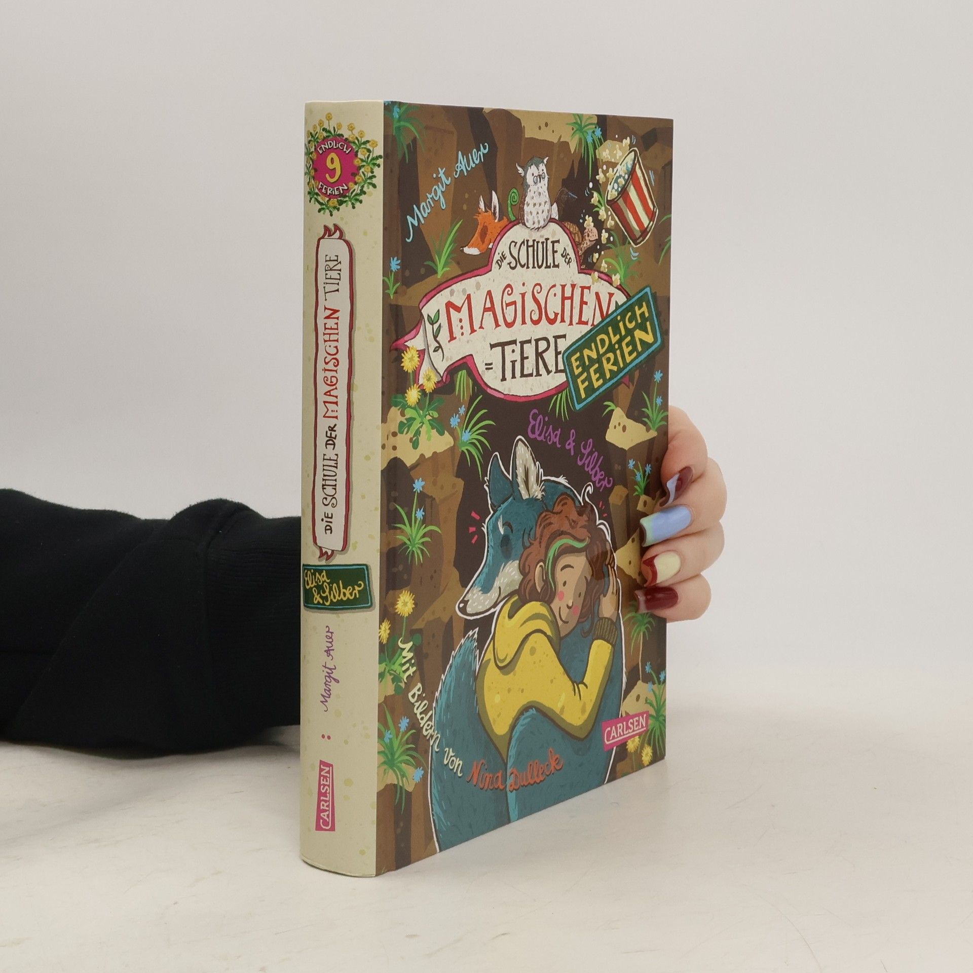 Margit Auer Die Schule der magischen Tiere. Endlich Ferien 9: Elisa und Silber