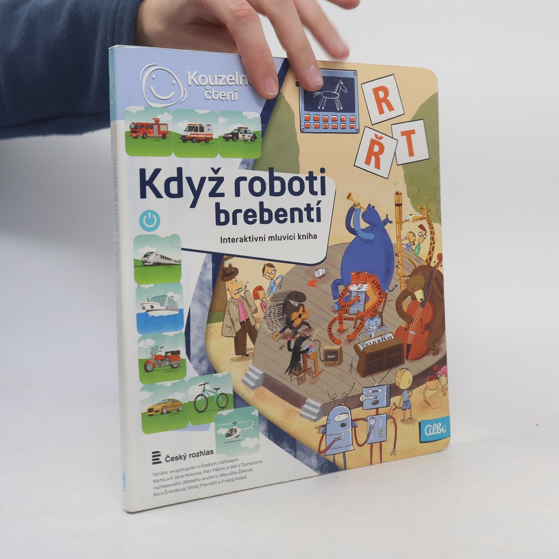 Ester Stará Když roboti brebentí. Interaktivní mluvicí kniha