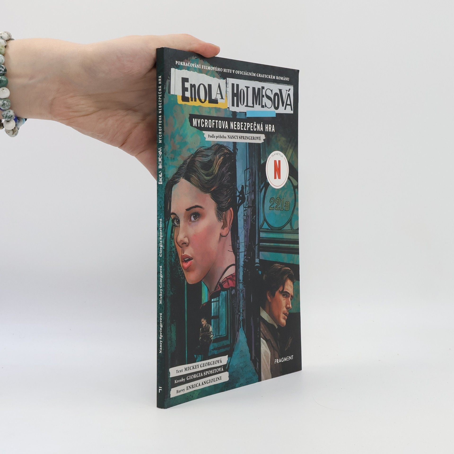 Enola Holmesová. Mycroftova nebezpečná hra