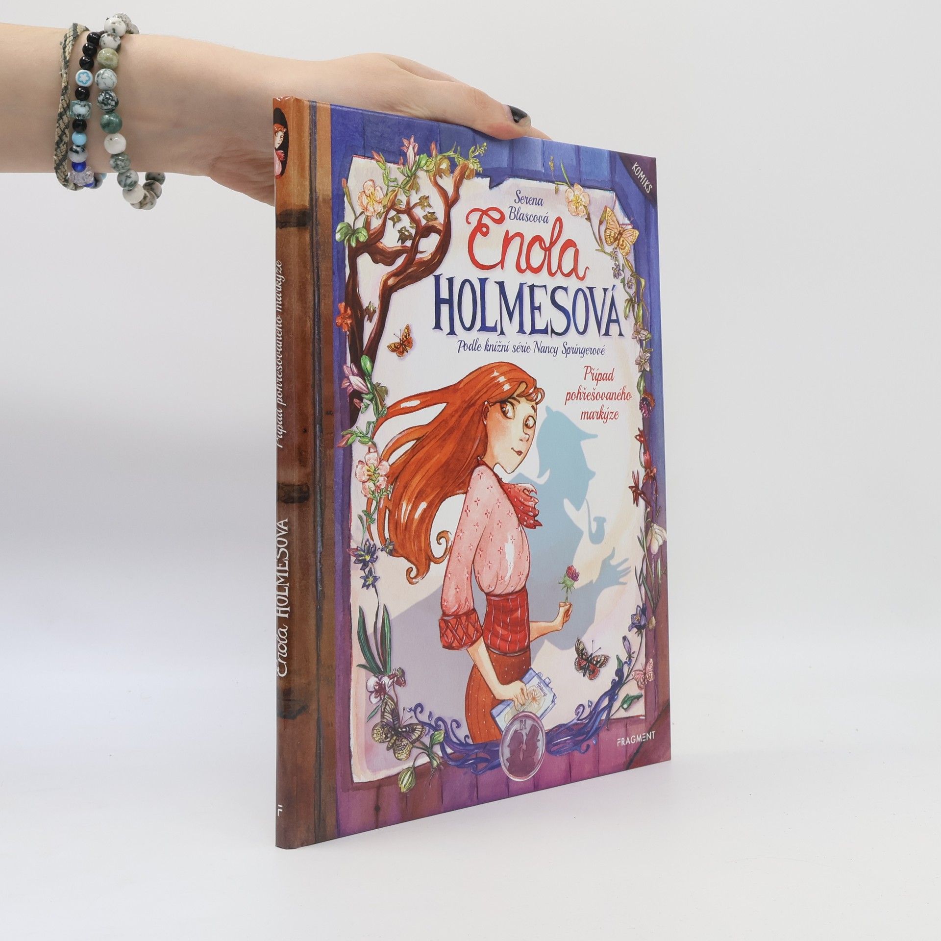 Serena Blasco Enola Holmesová. Případ pohřešovaného markýze