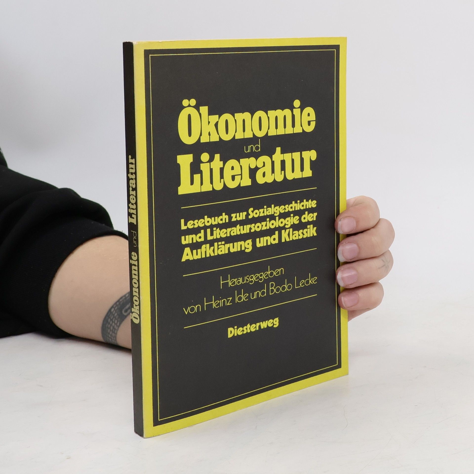 Heinz Ide Ökonomie und Literatur