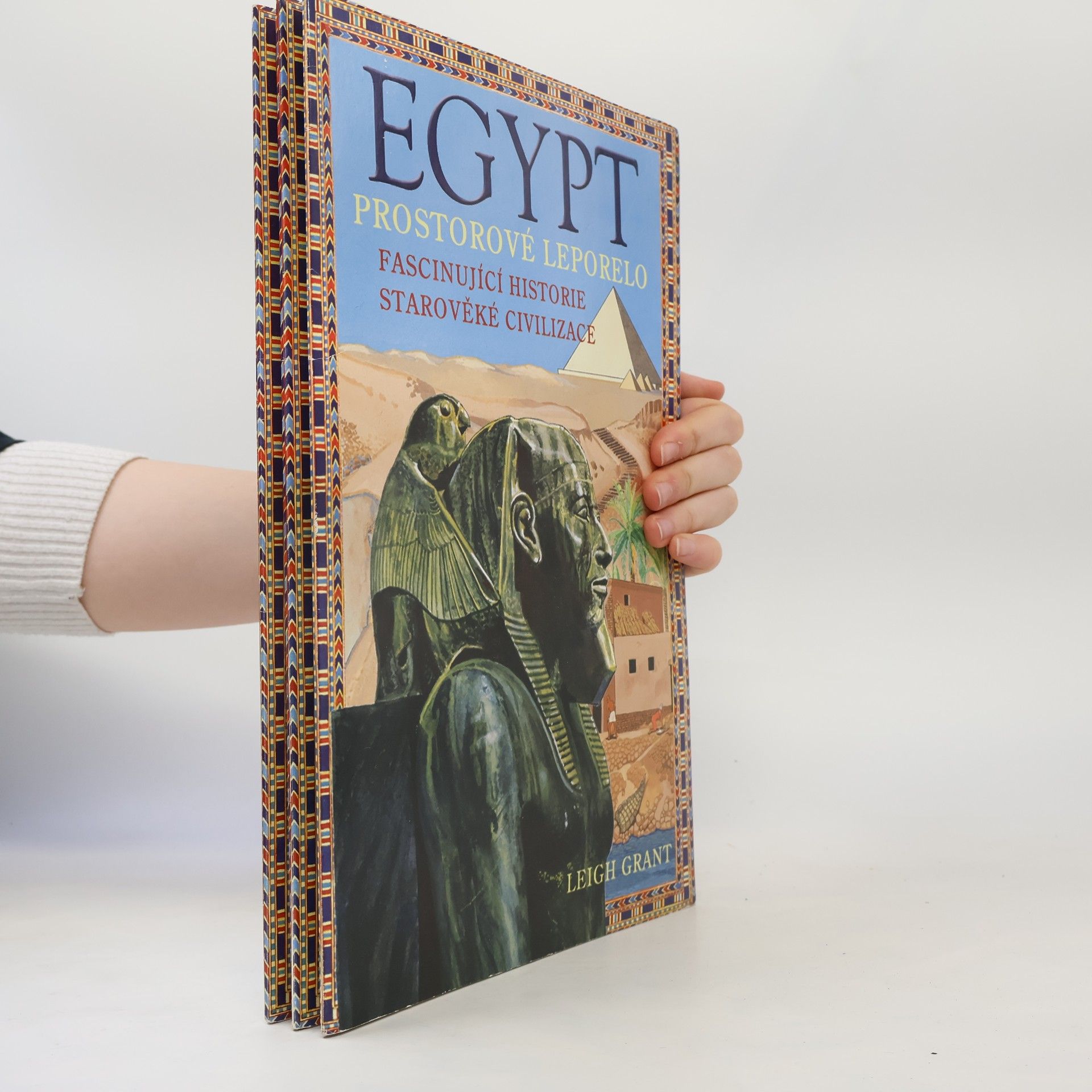 Leigh Grant Egypt: Prostorové leporelo: Fascinující historie starověké civilizace