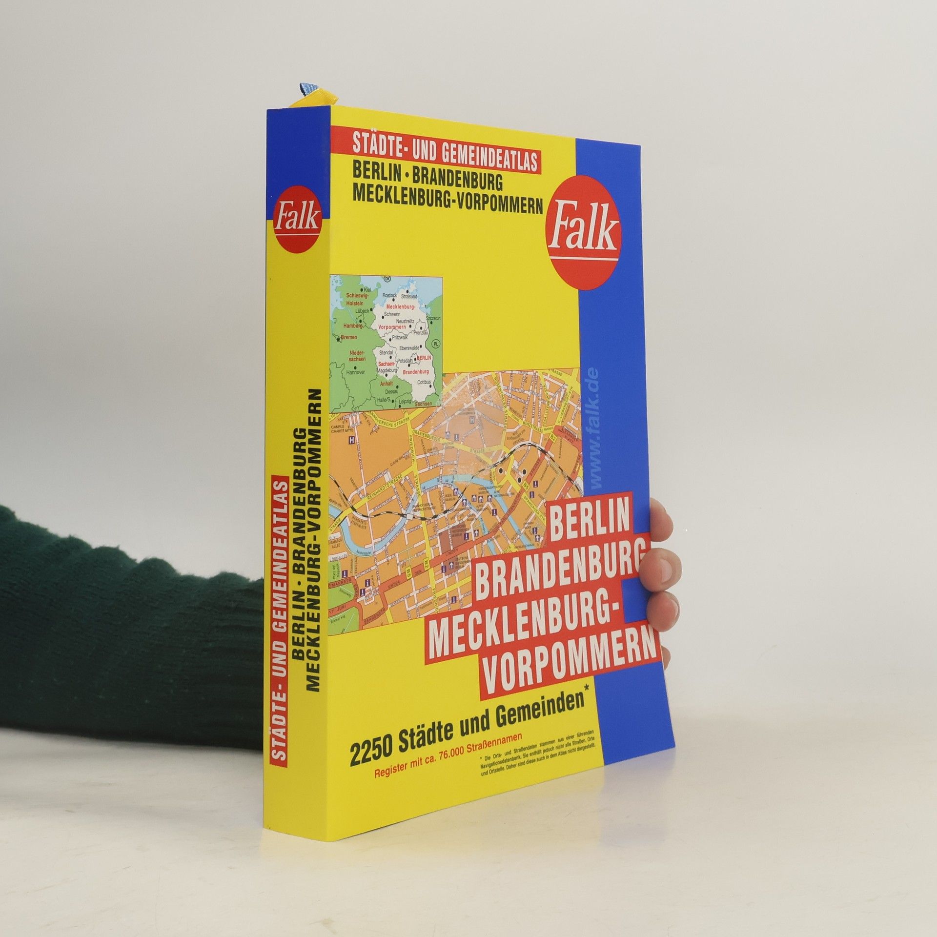 Autorenkollektiv Städte- und Gemeindeatlas Berlin, Brandenburg, Mecklenburg-Vorpommern