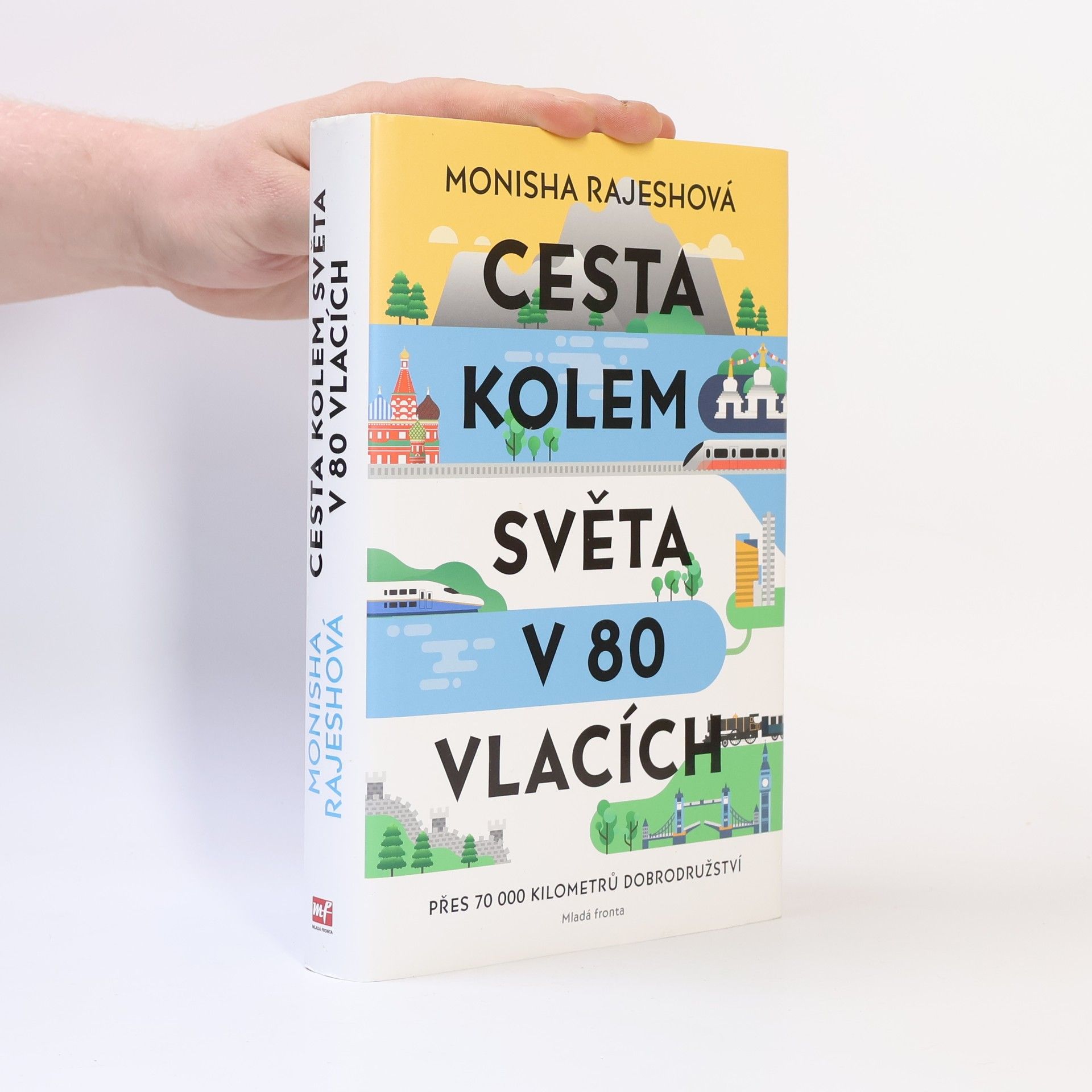 Monisha Rajesh Cesta kolem světa v 80 vlacích. Přes 70 000 kilometrů dobrodružství