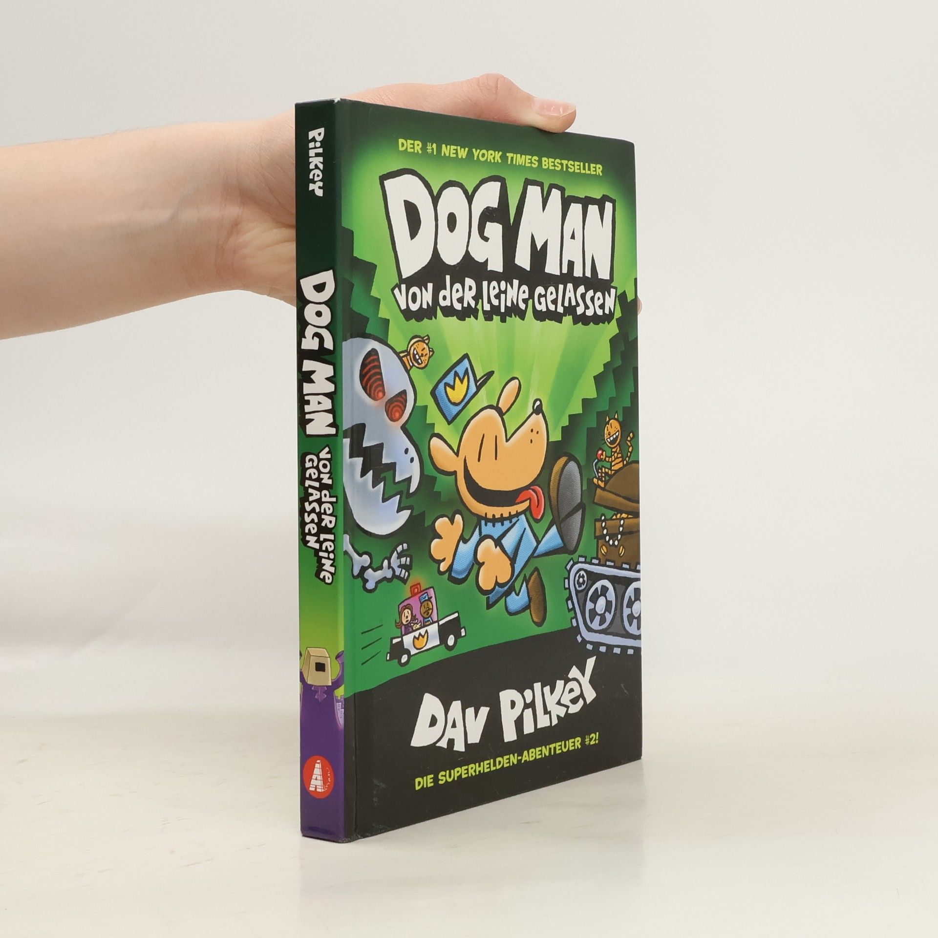 Dav Pilkey Dog Man von der Leine gelassen