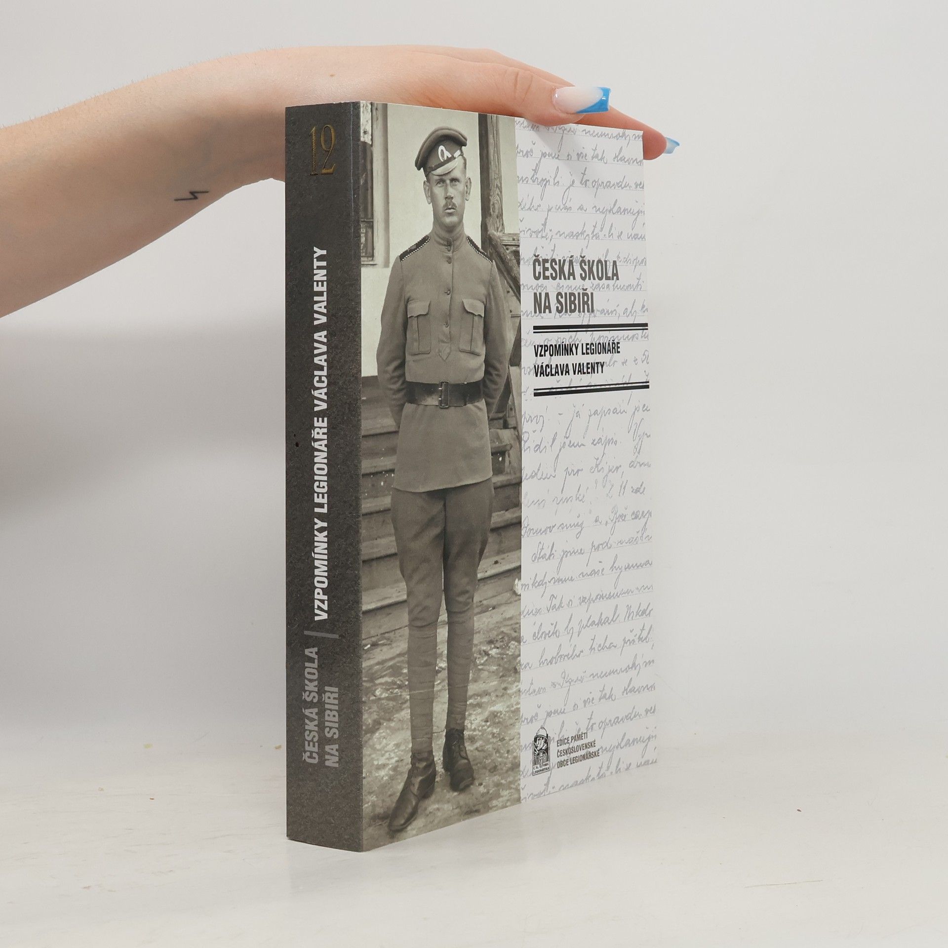 Václav Valenta-Alfa Česká škola na Sibiři : vzpomínky legionáře Václava Valenty Vzpomínky legionáře Václava Valenty