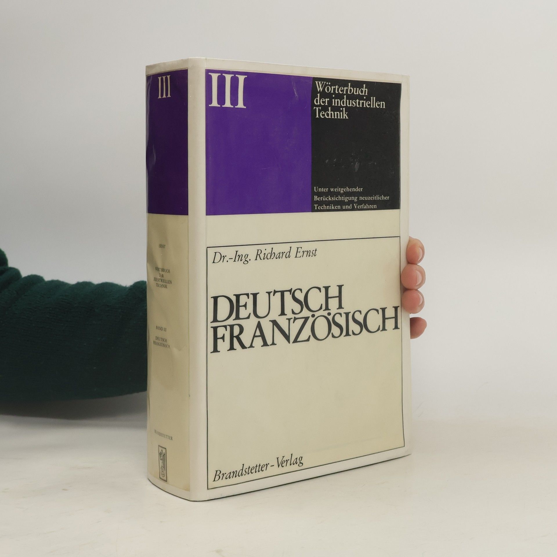 Richard Ernst Wörterbuch der industriellen Technik