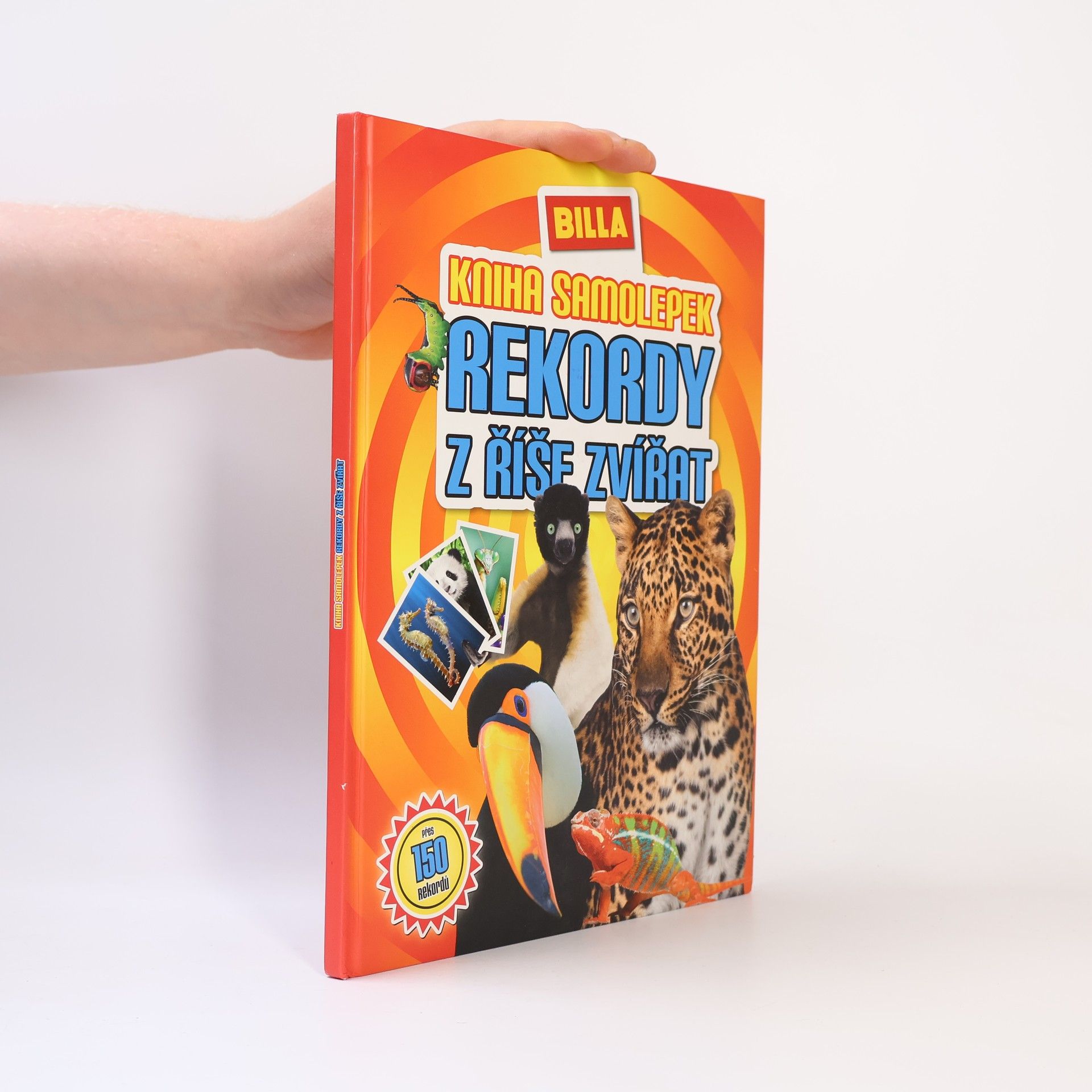 Various authors Kniha samolepek. Rekordy z říše zvířat