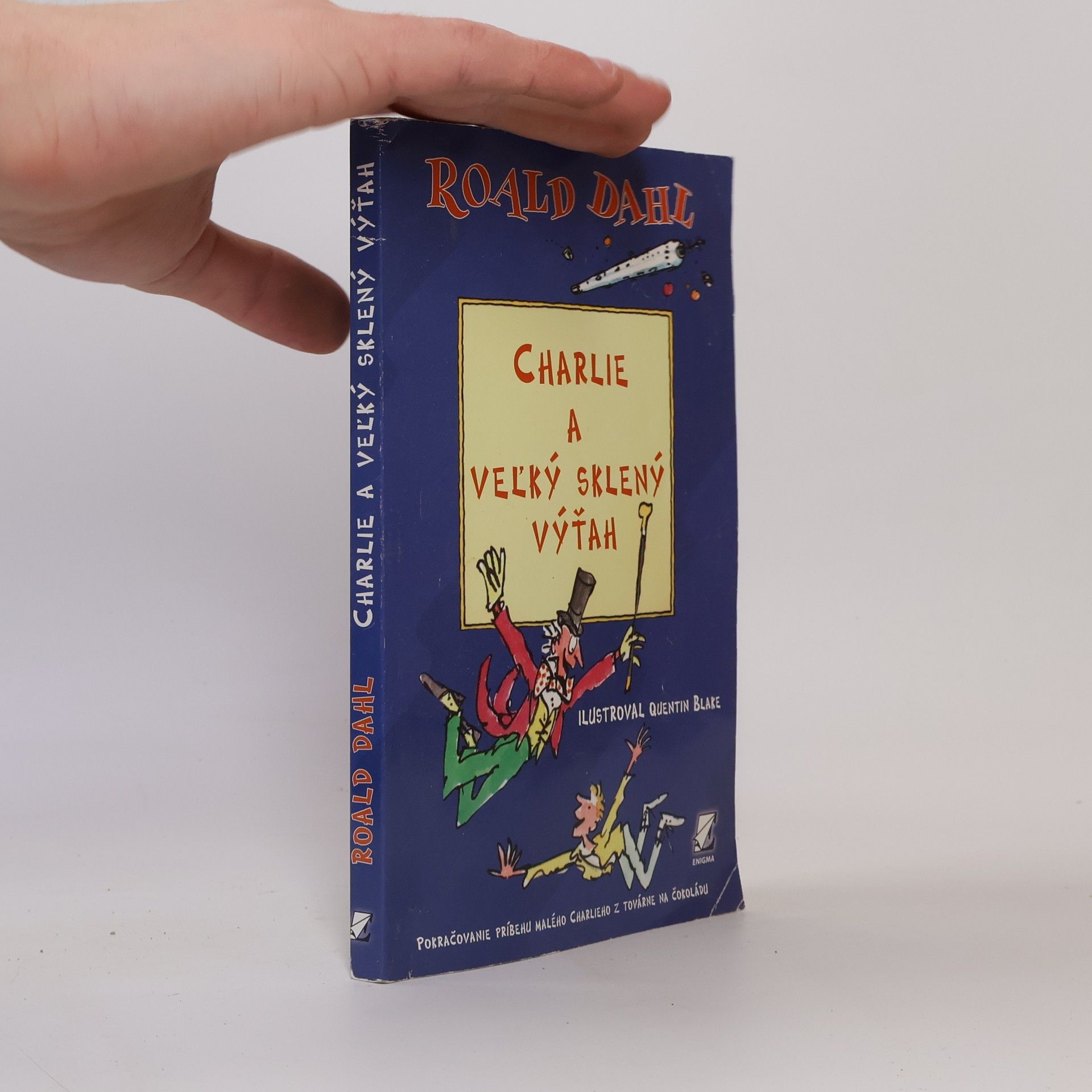 Roald Dahl Charlie a veľký sklenený výťah