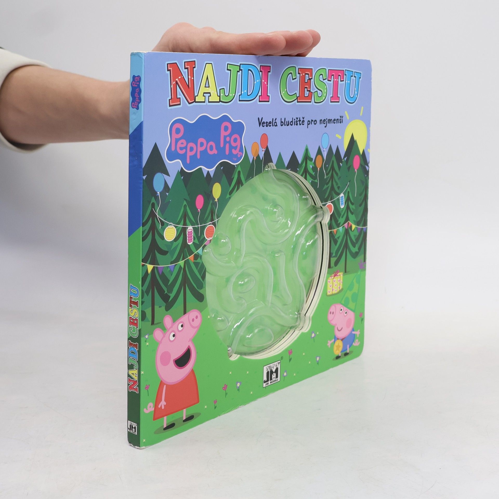 Kolektív autorov Peppa Pig. Najdi cestu. Veselá bludiště pro nejmenší