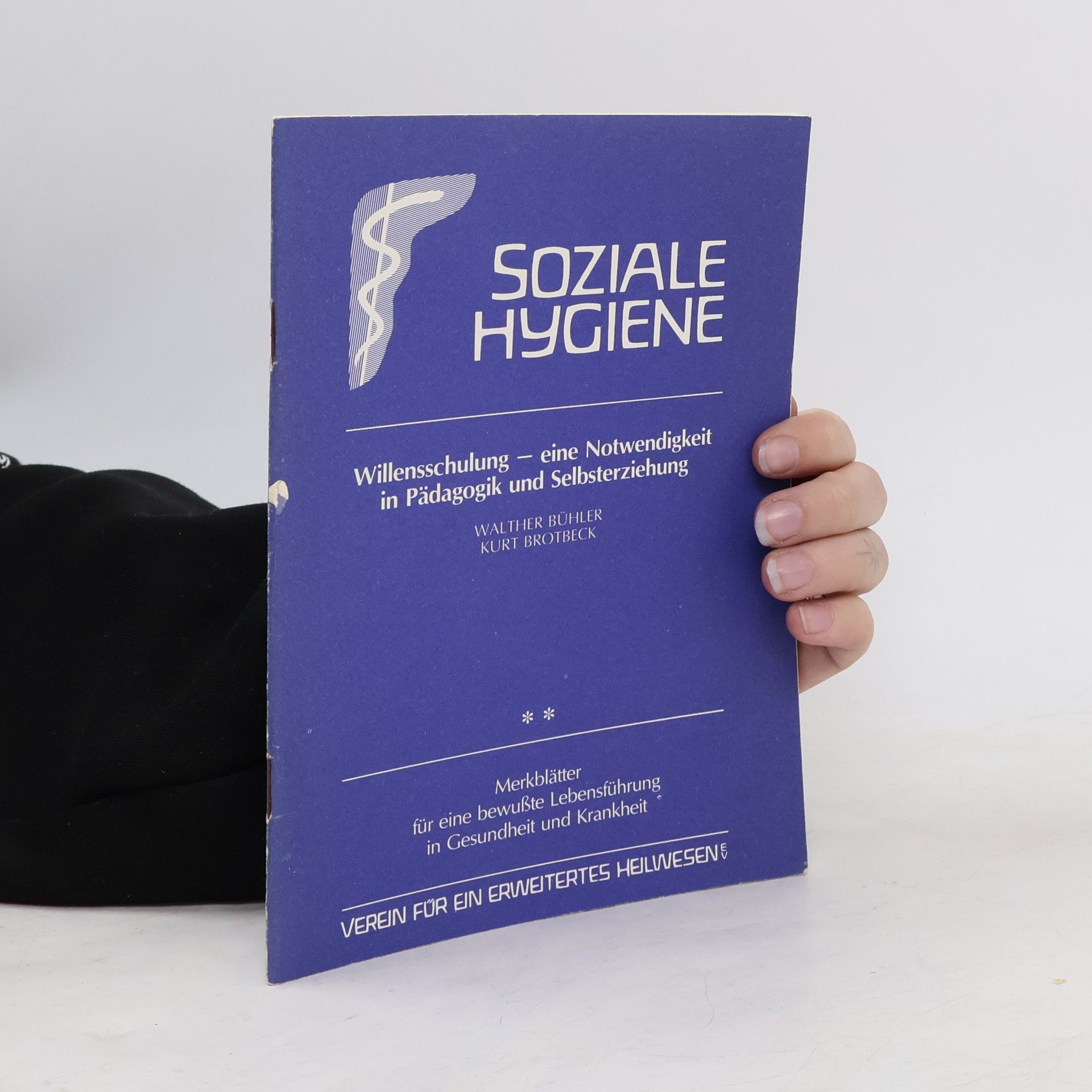 Walther Bühler Soziale Hygiene