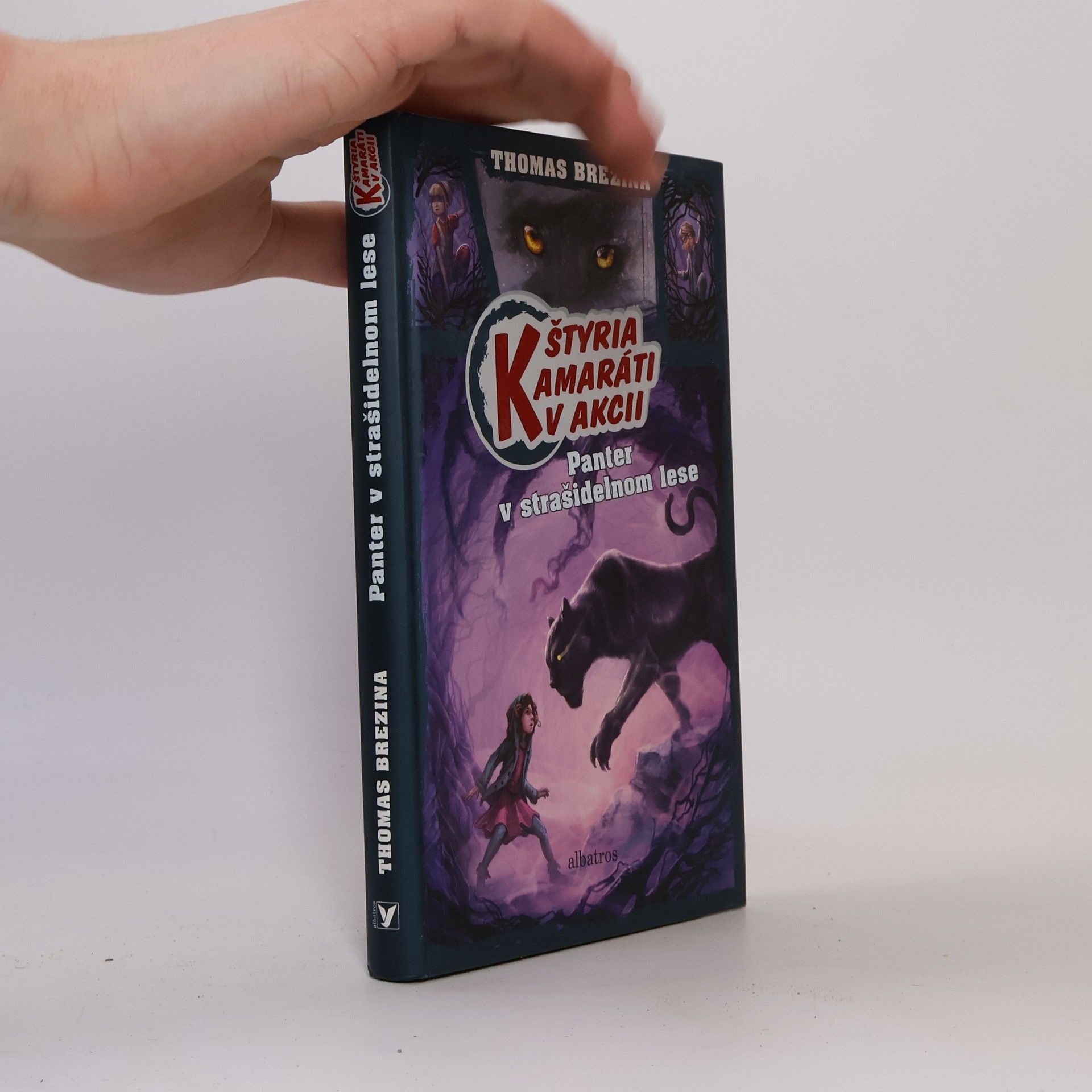 Thomas Brezina Štyria kamaráti v akcii: Panter v strašidelnom lese